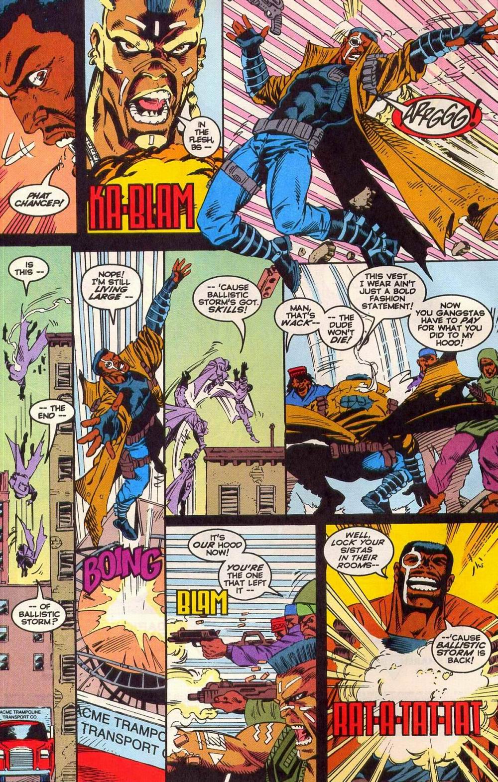 Read online Night Thrasher comic -  Issue #20 - 3
