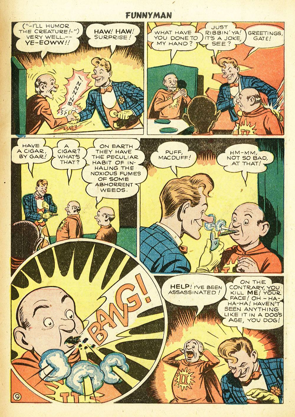 Read online Funnyman comic -  Issue #3 - 11