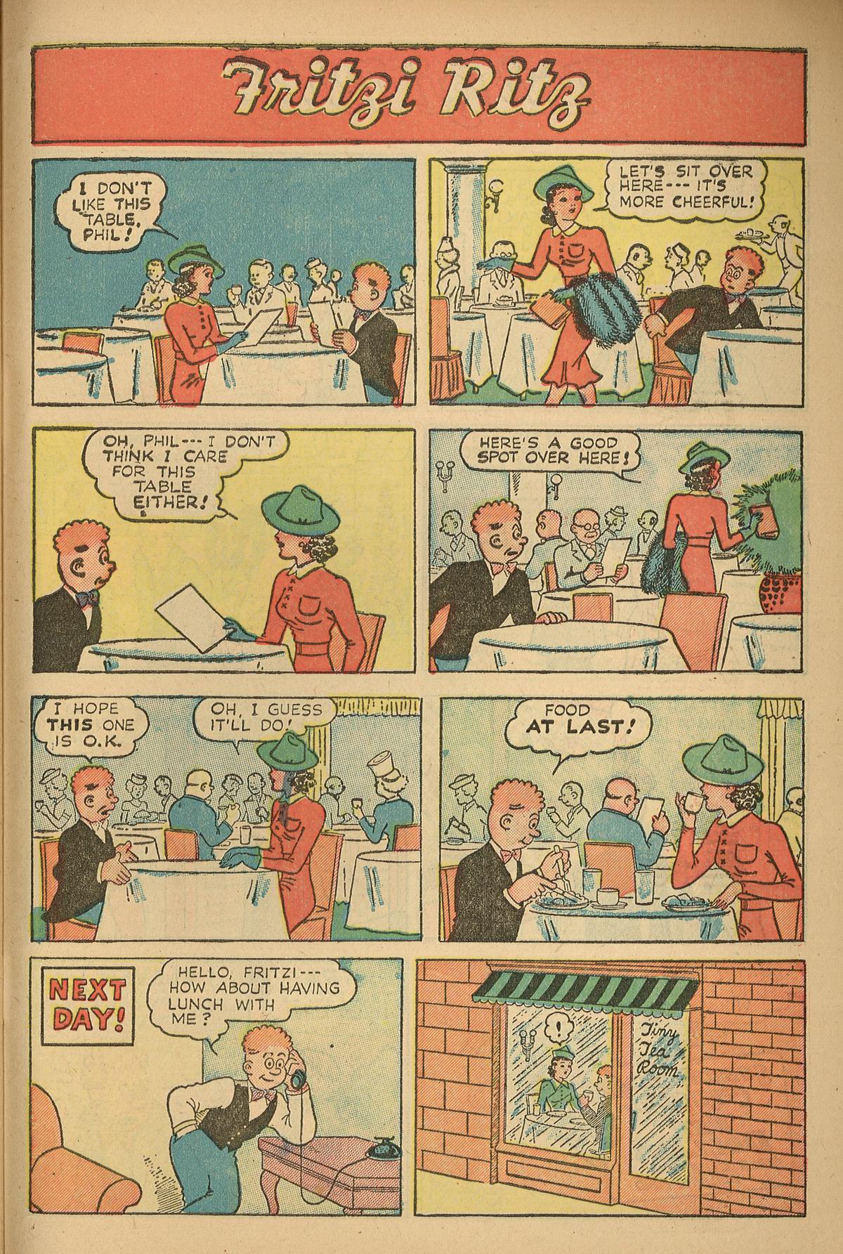Read online Fritzi Ritz (1948) comic -  Issue #4 - 31
