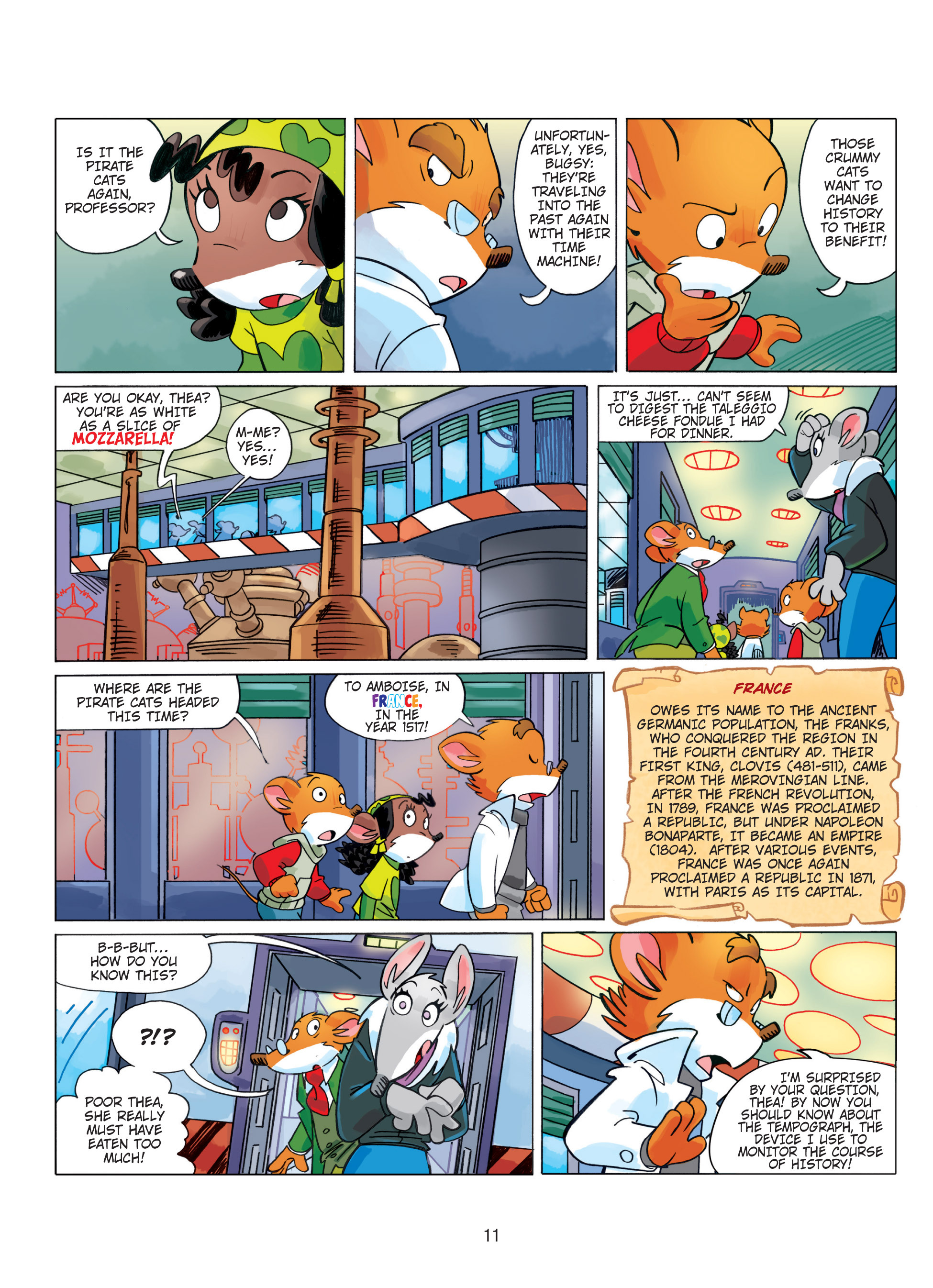 Read online Geronimo Stilton comic -  Issue # TPB 6 - 11