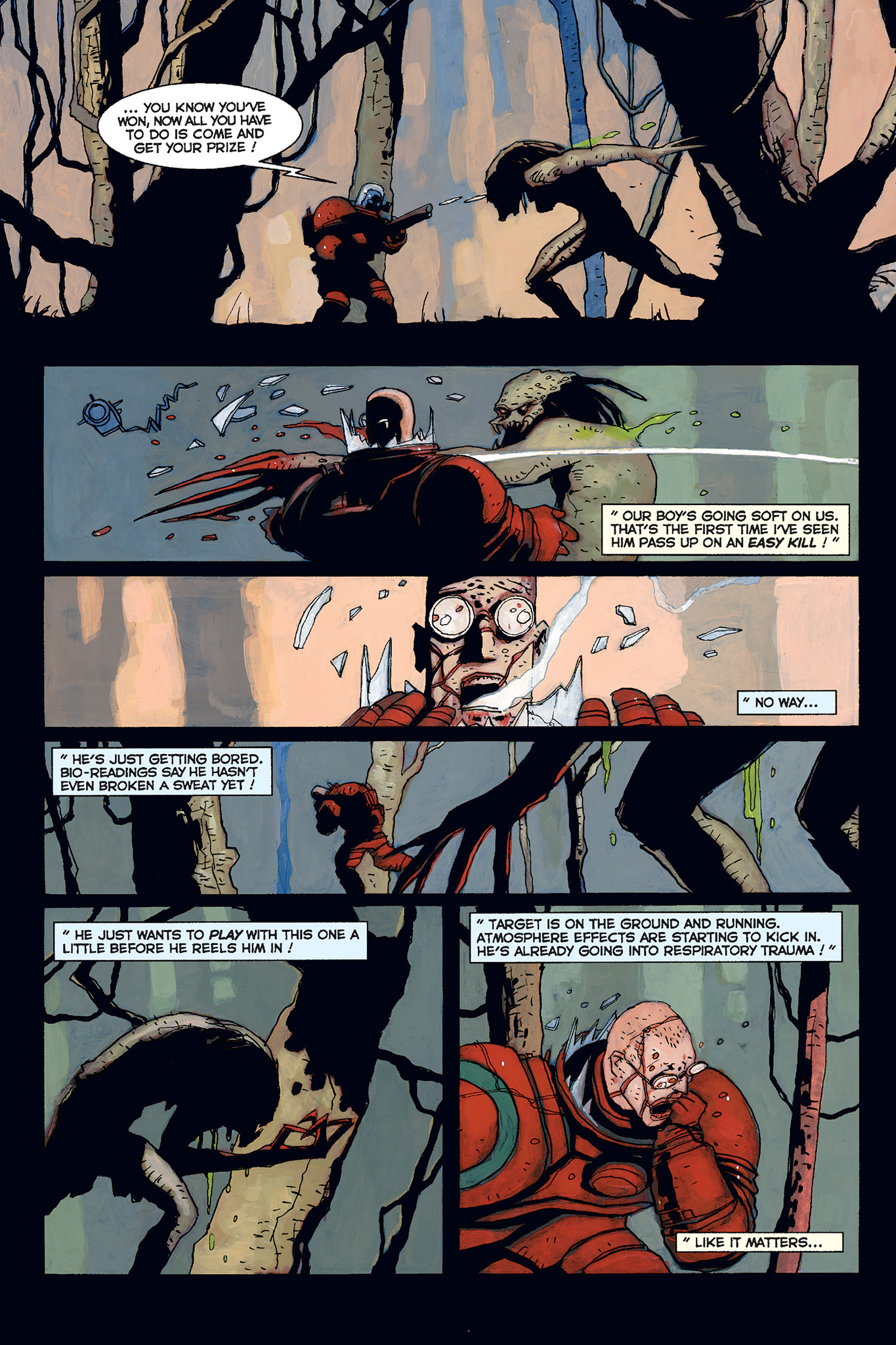 Read online Predator: Captive comic -  Issue # Full - 21
