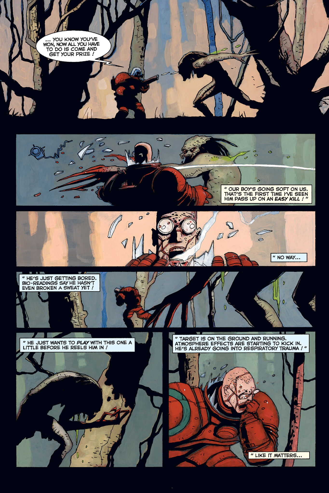 Read online Predator: Captive comic -  Issue # Full - 21