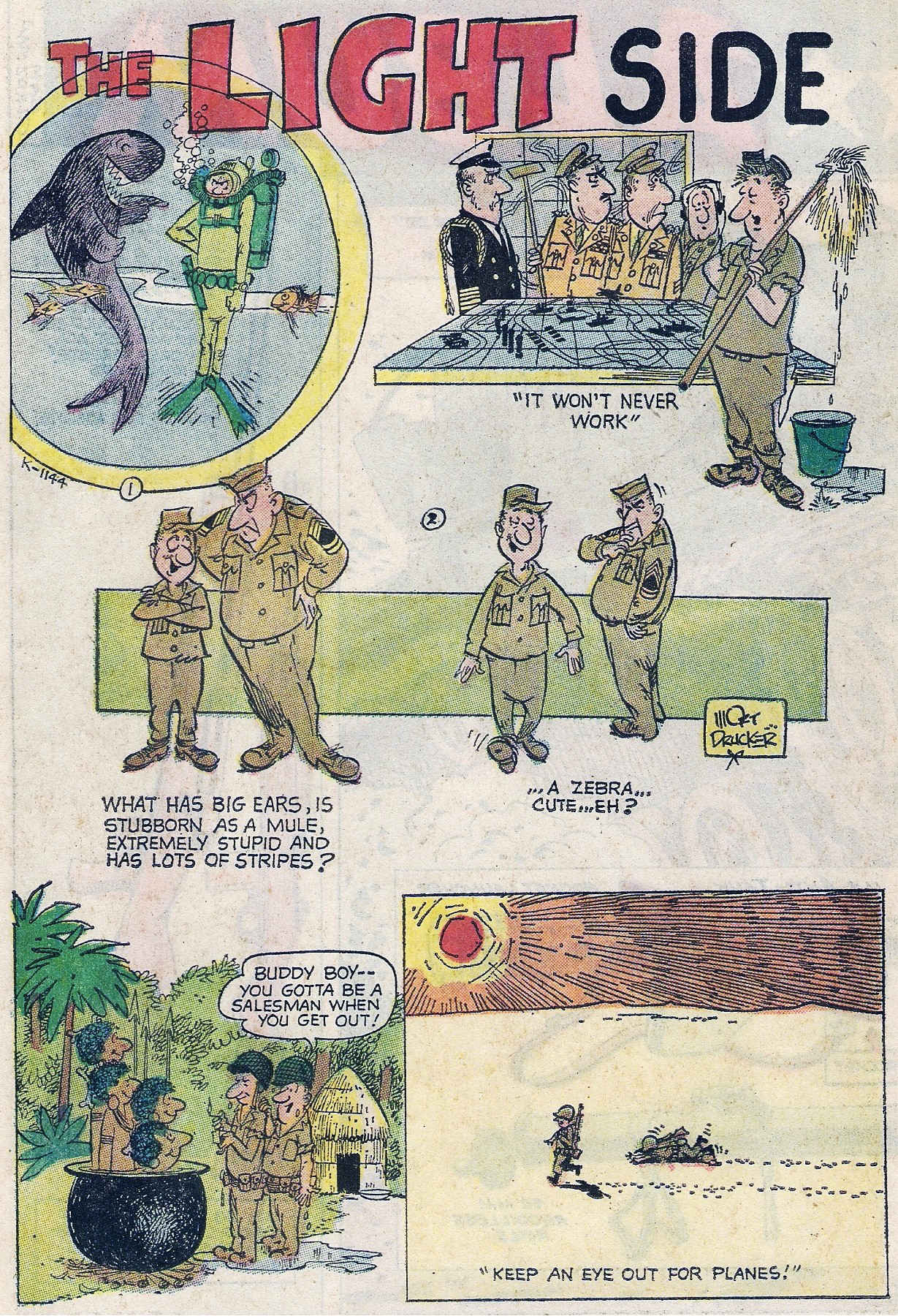 Read online Our Army at War (1952) comic -  Issue #264 - 20
