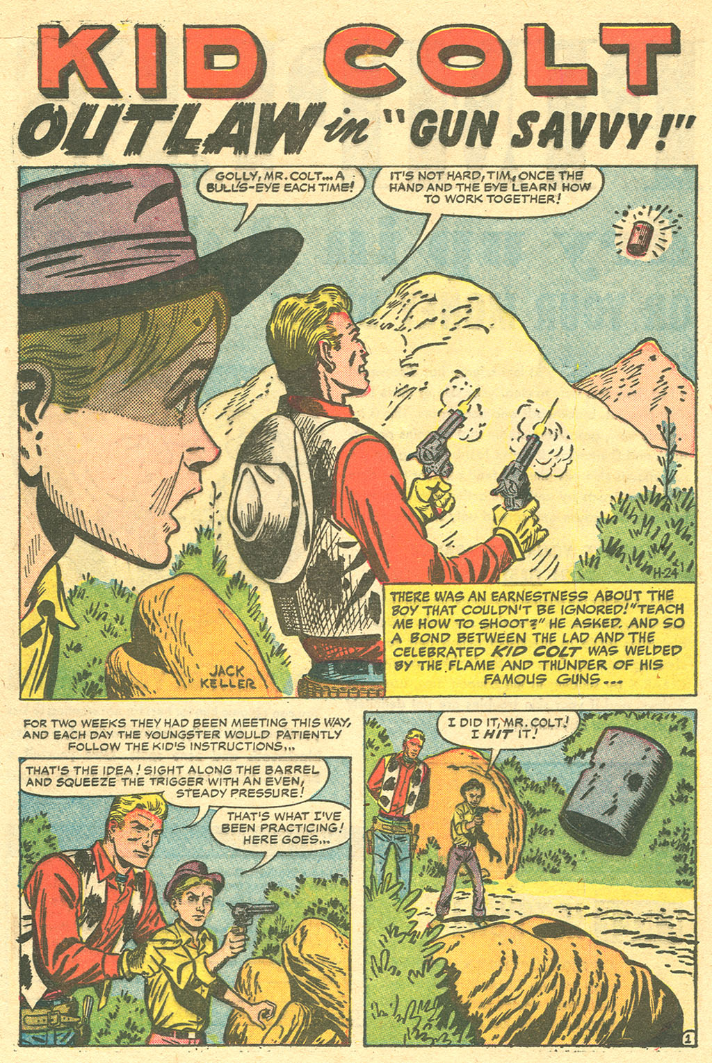 Read online Kid Colt Outlaw comic -  Issue #55 - 16