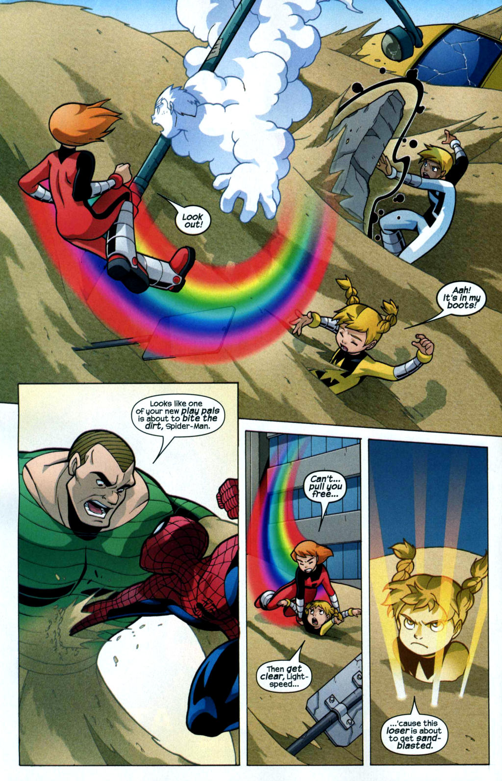 Read online Spider-Man and Power Pack comic -  Issue #1 - 10