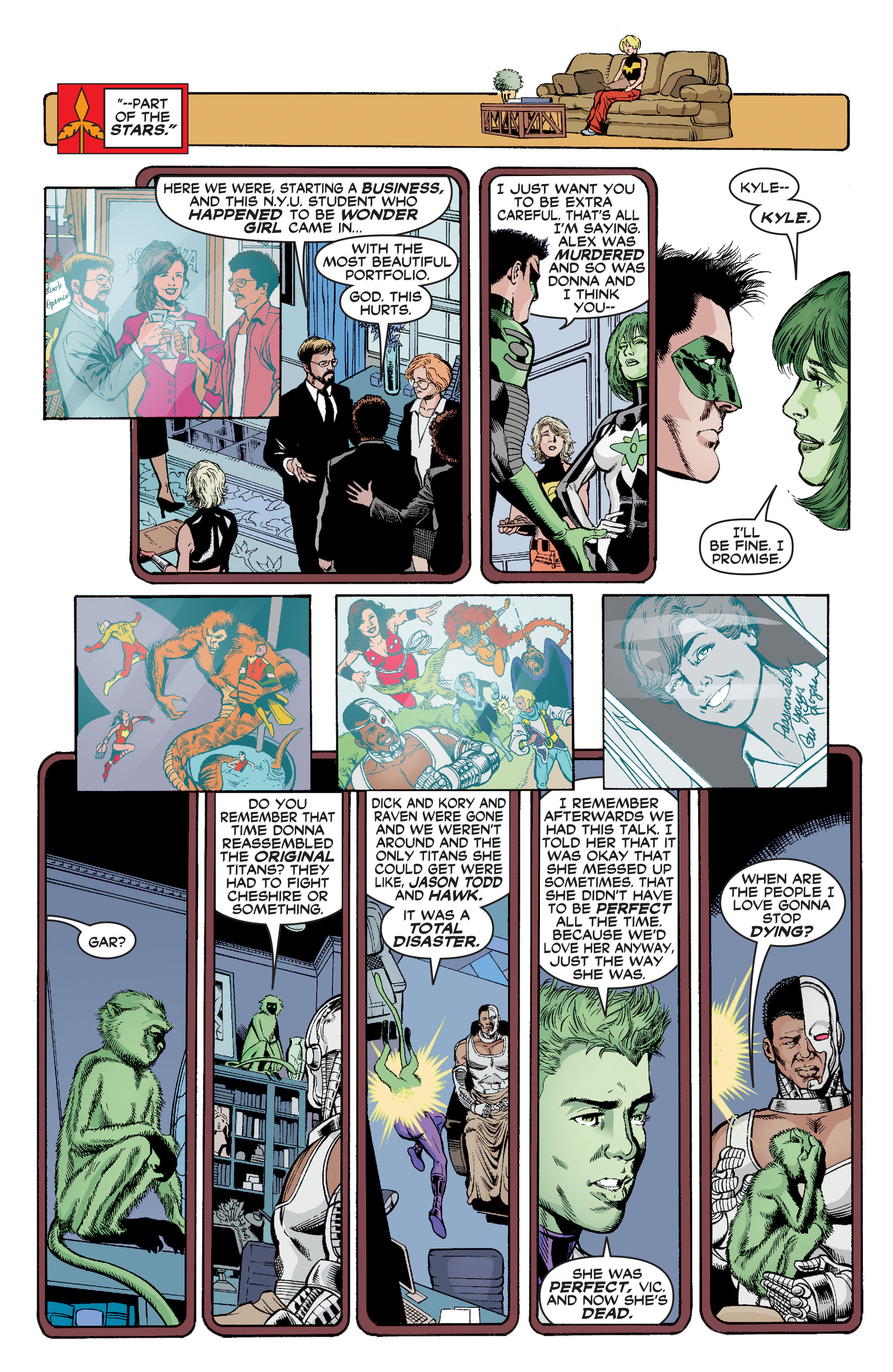 Read online Teen Titans/Outsiders Secret Files comic -  Issue # Full - 38