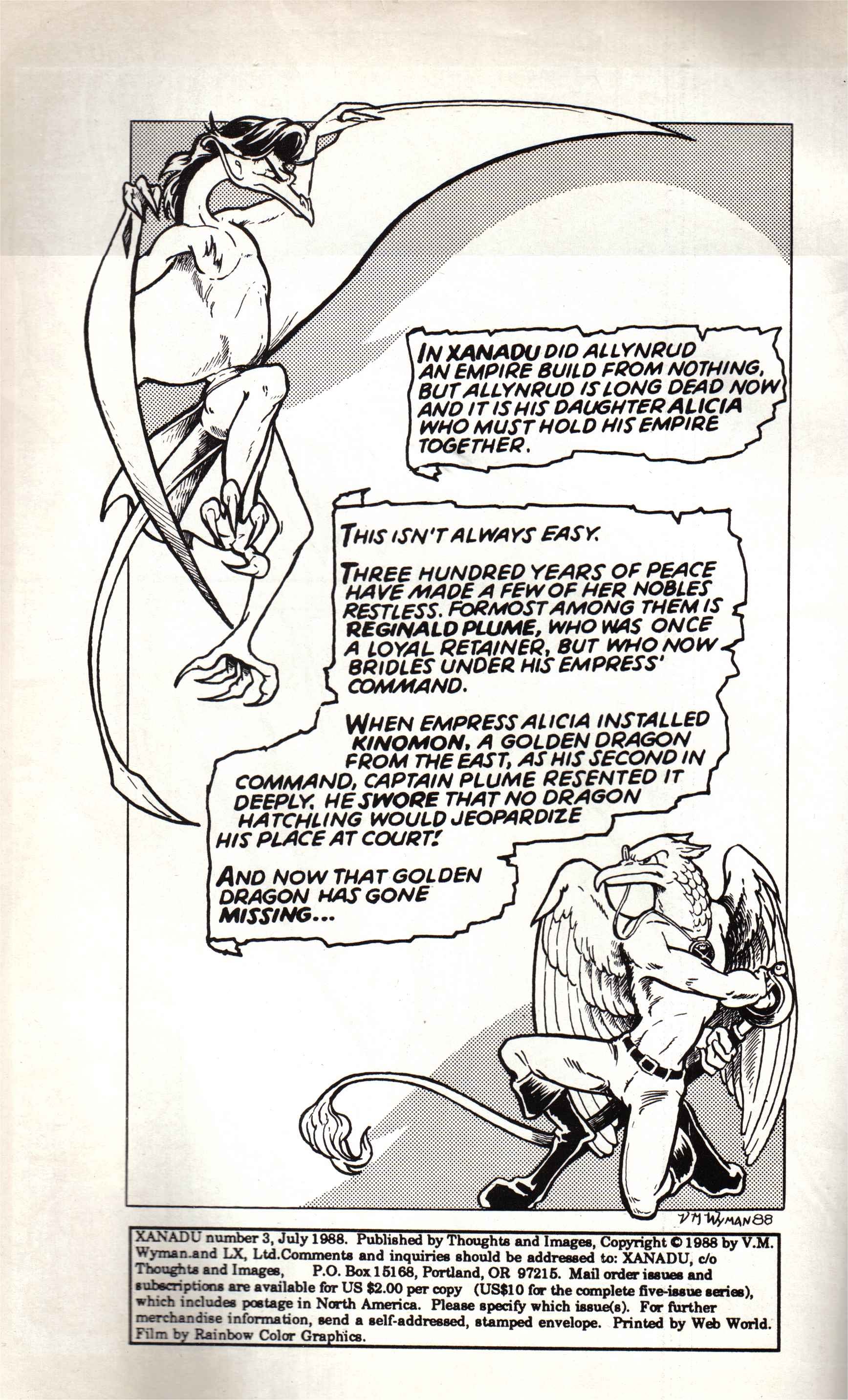 Read online Xanadu comic -  Issue #3 - 2