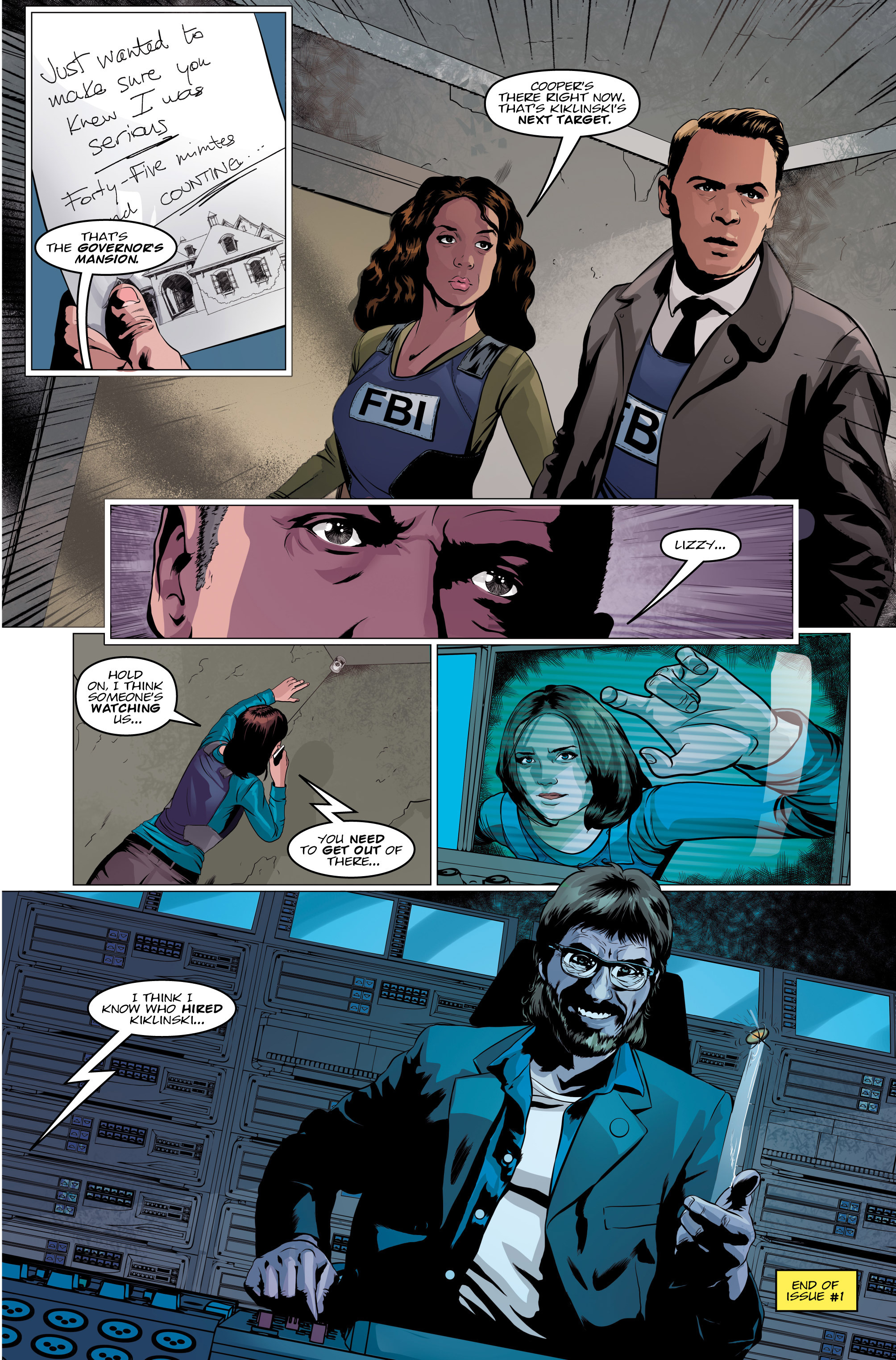 Read online The Blacklist comic -  Issue #1 - 24