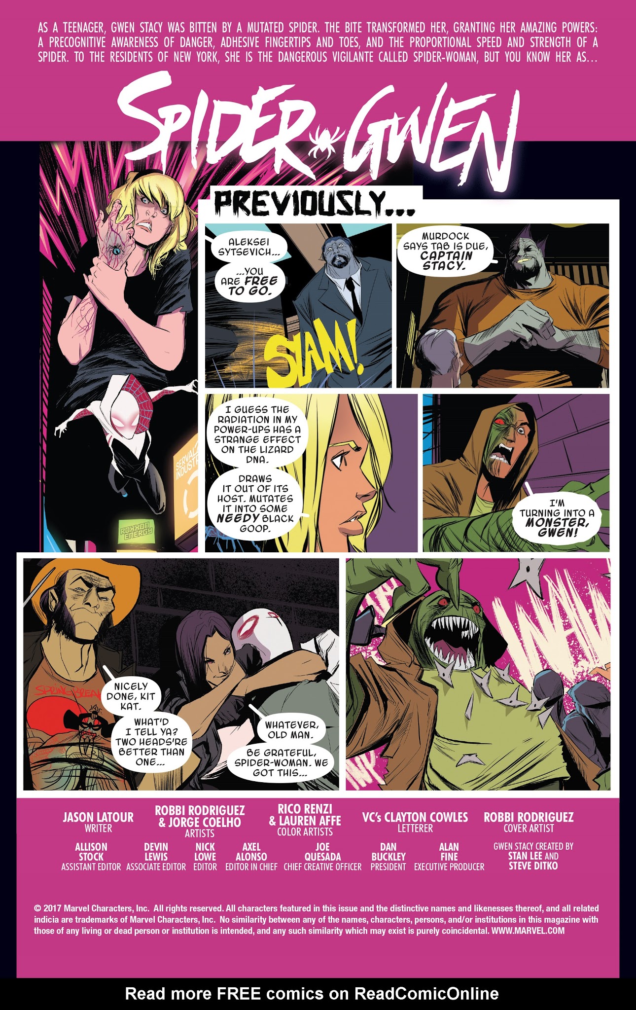 Read online Spider-Gwen [II] comic -  Issue #22 - 2