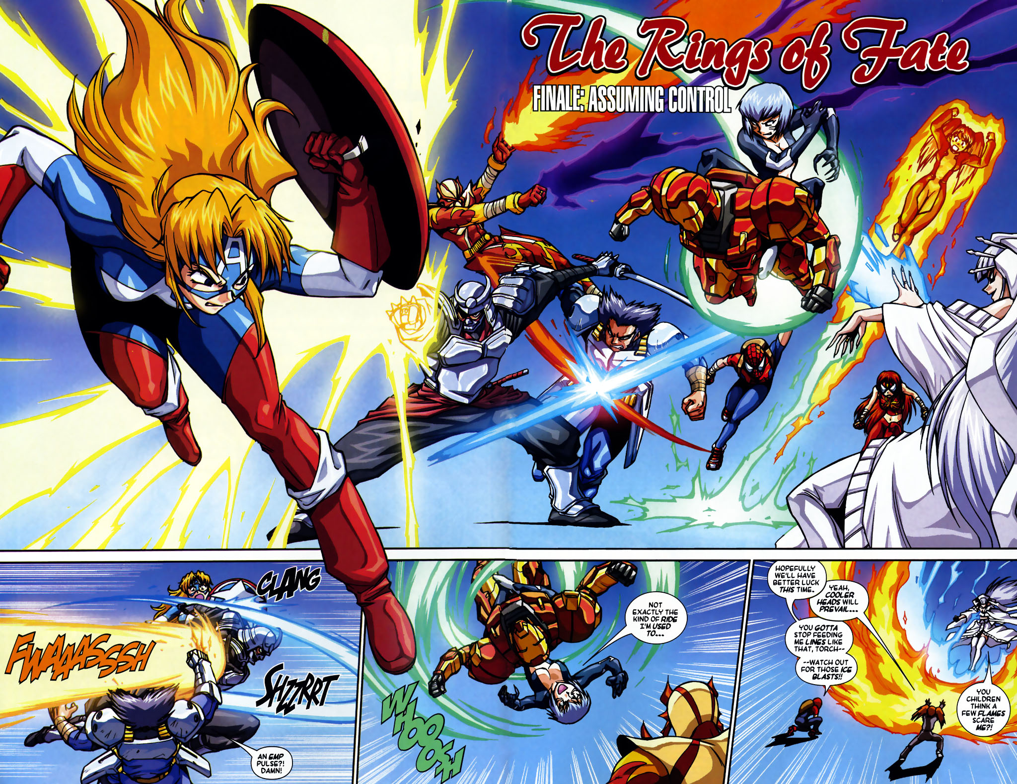 Read online New Mangaverse comic -  Issue #5 - 3