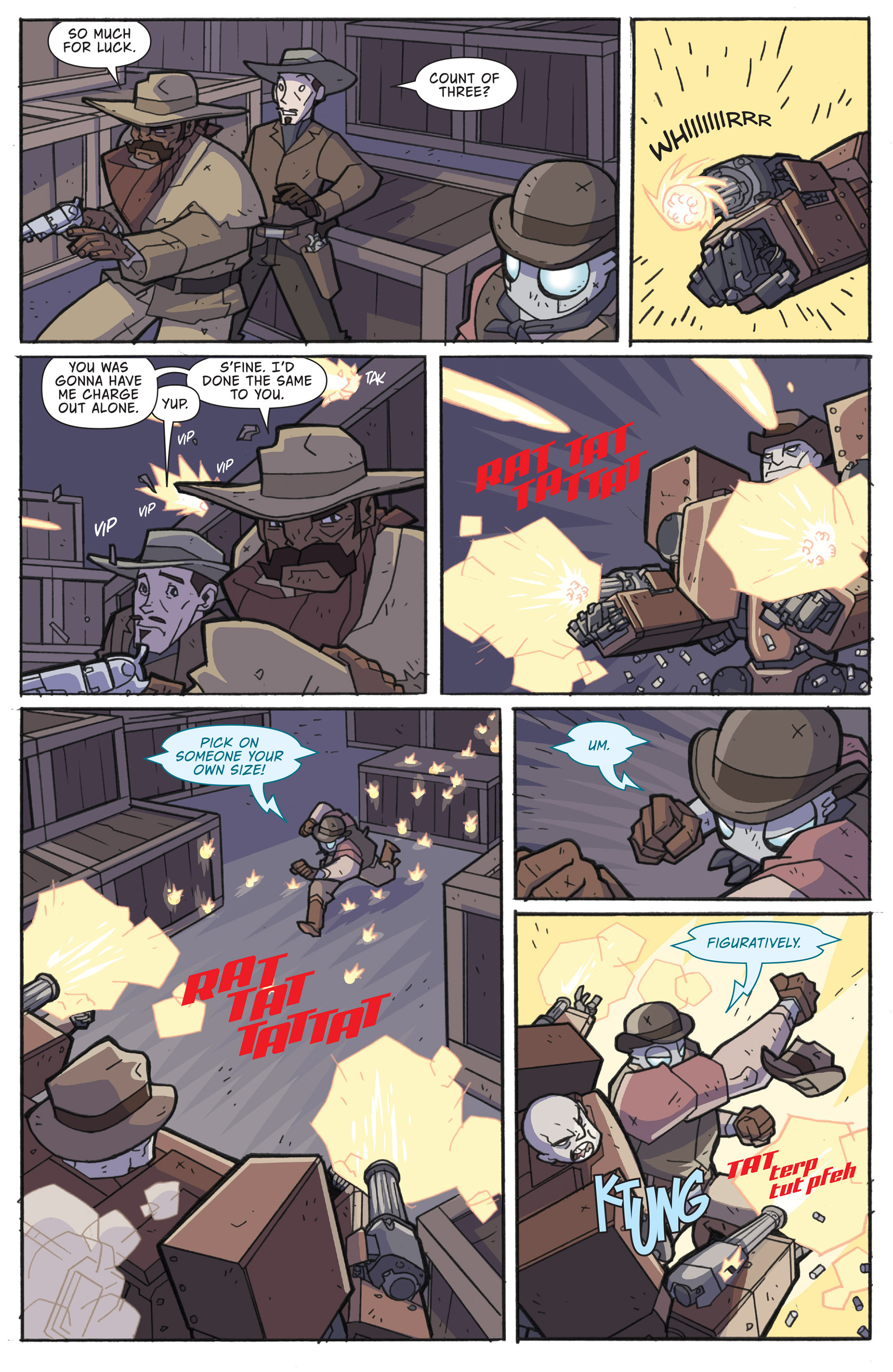 Read online Atomic Robo and the Knights of the Golden Circle comic -  Issue #4 - 7