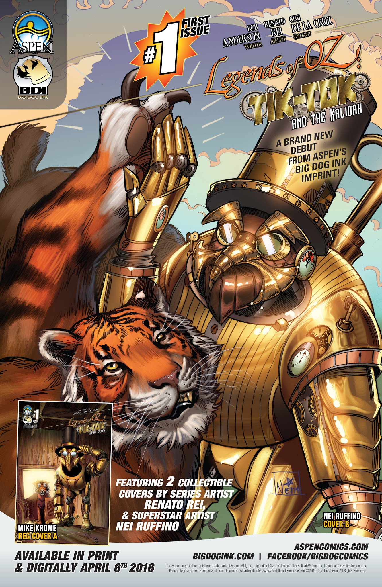 Read online Legend of Oz: The Wicked West (2015) comic -  Issue #6 - 32