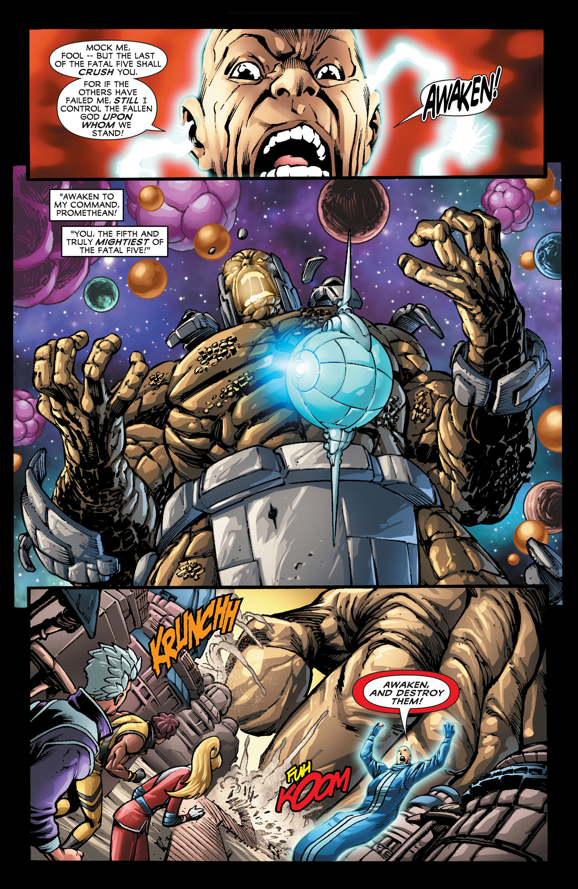 Legion of Super-Heroes (2011) Issue #22 #23 - English 14