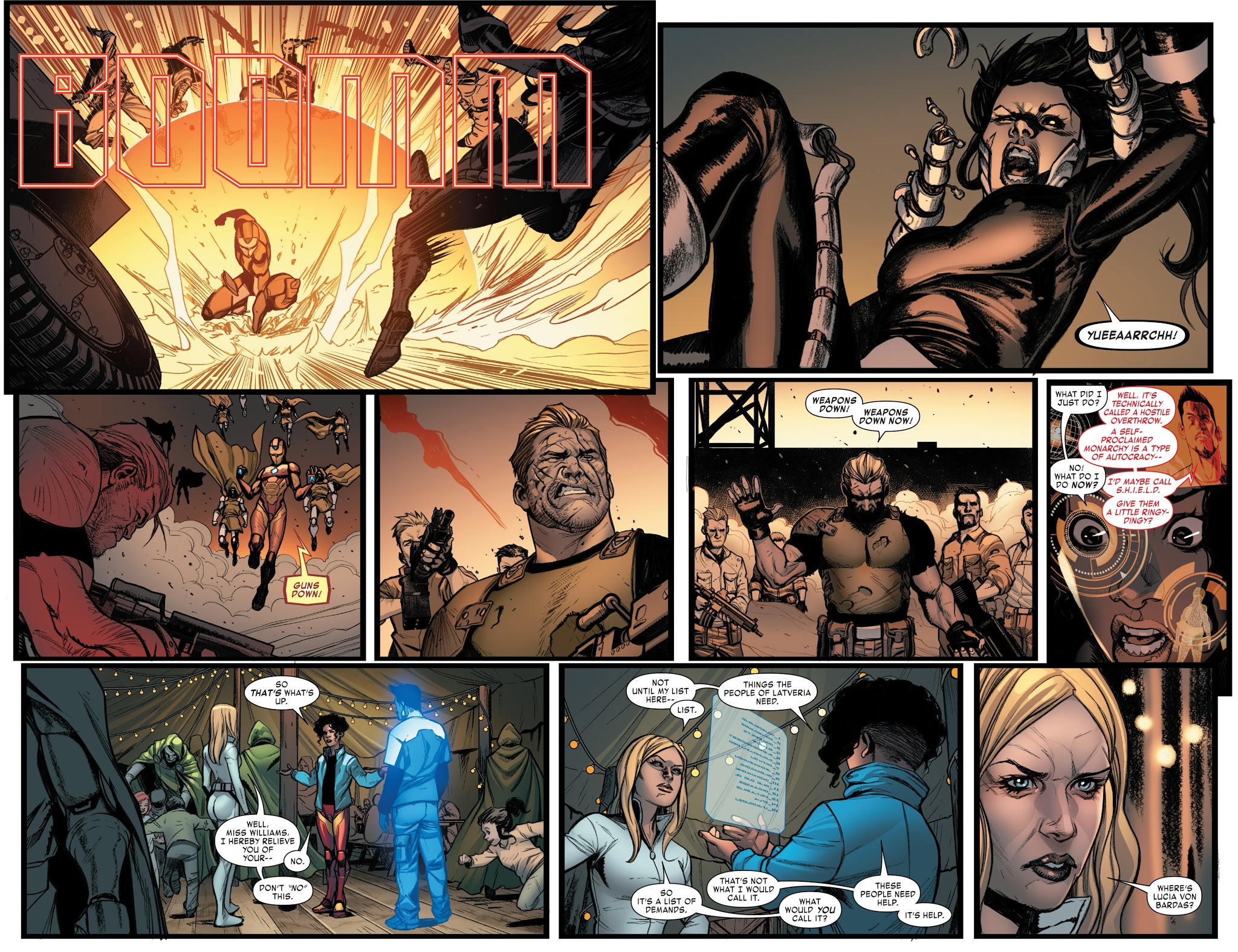 Read online Invincible Iron Man (2016) comic -  Issue #10 - 10