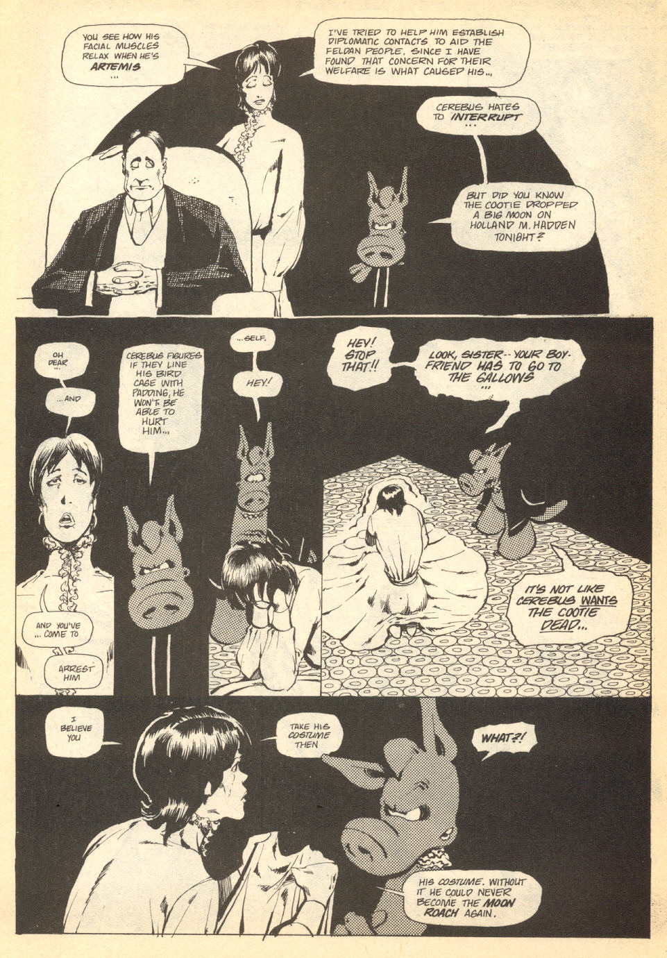 Read online Cerebus comic -  Issue #31 - 9