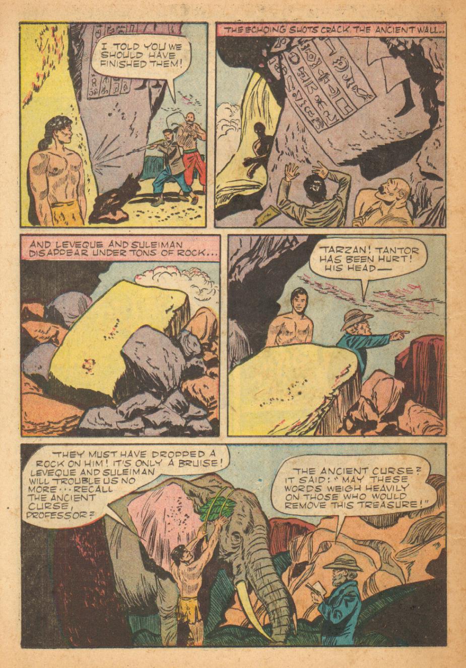 Read online Tarzan (1948) comic -  Issue #26 - 26