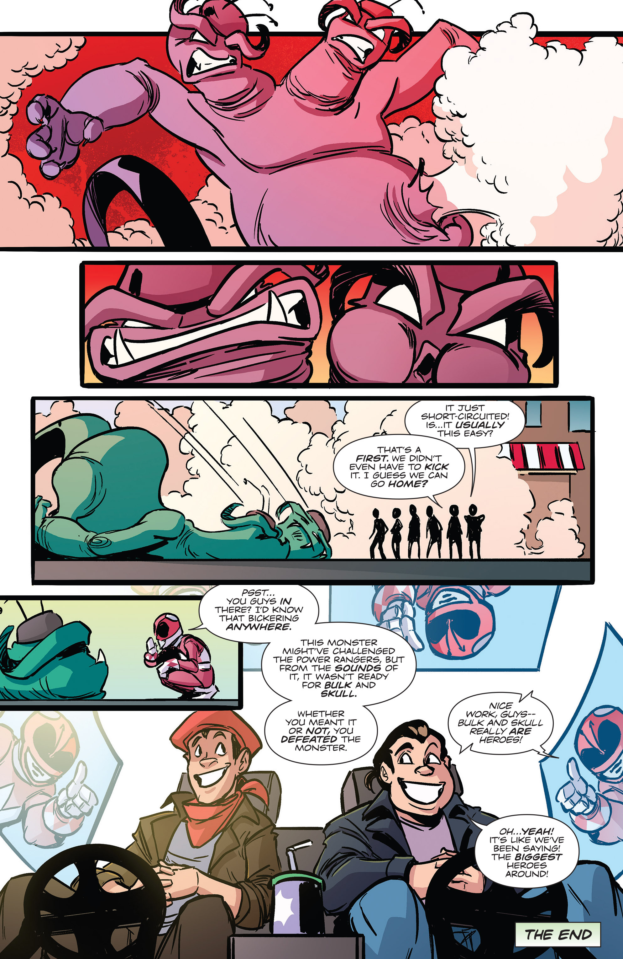 Read online Mighty Morphin Power Rangers comic -  Issue #12 - 23