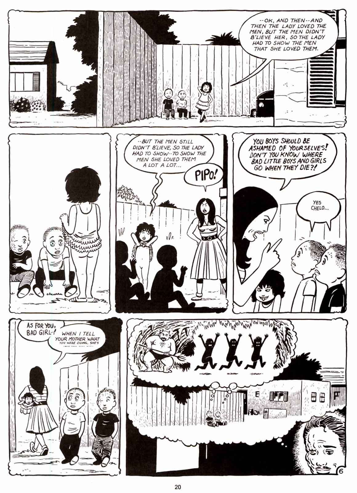 Read online Love and Rockets (1982) comic -  Issue #8 - 22