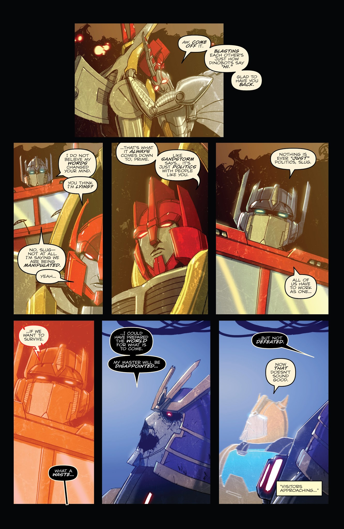 Read online Optimus Prime comic -  Issue #14 - 21