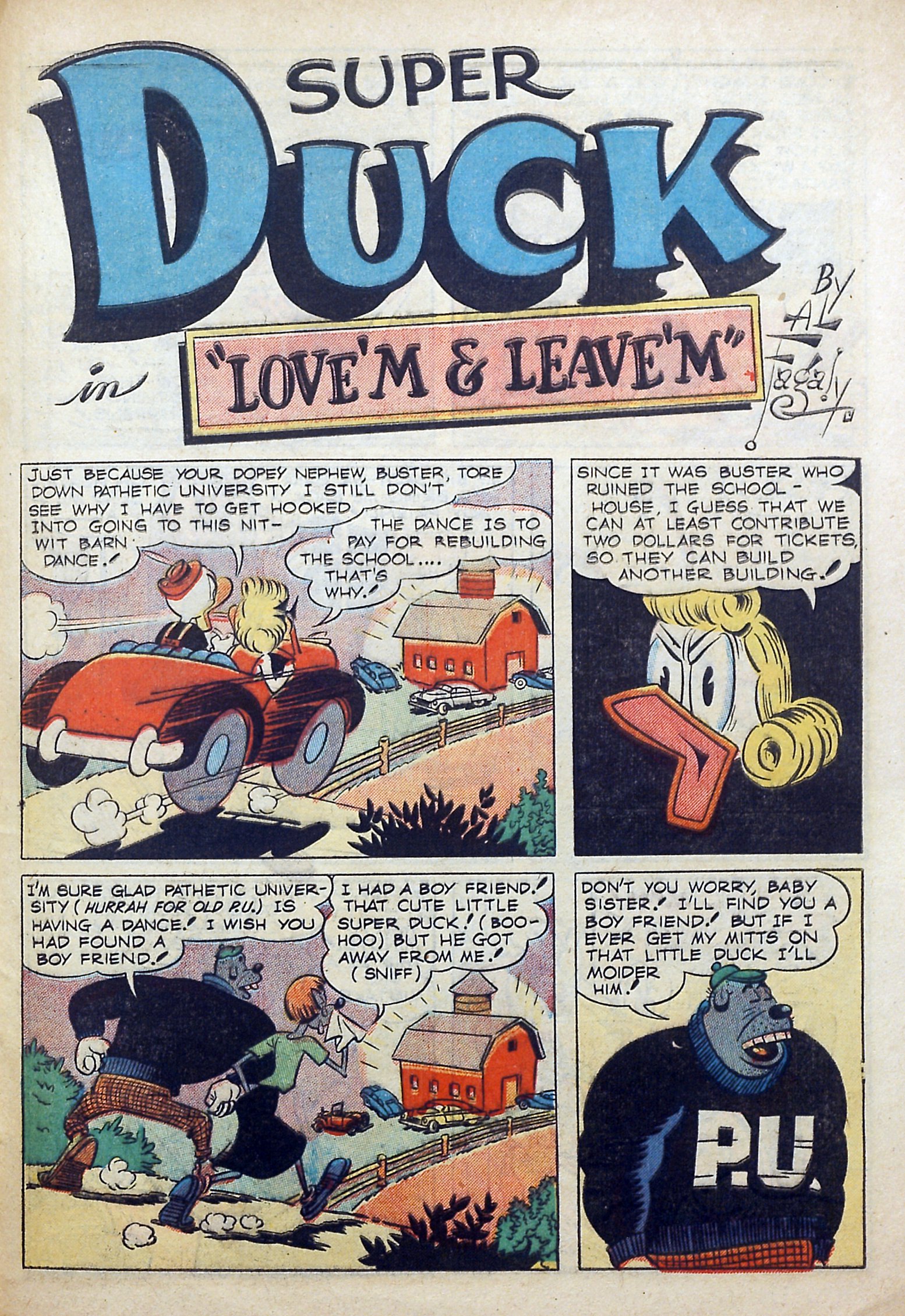 Read online Super Duck Comics comic -  Issue #41 - 41
