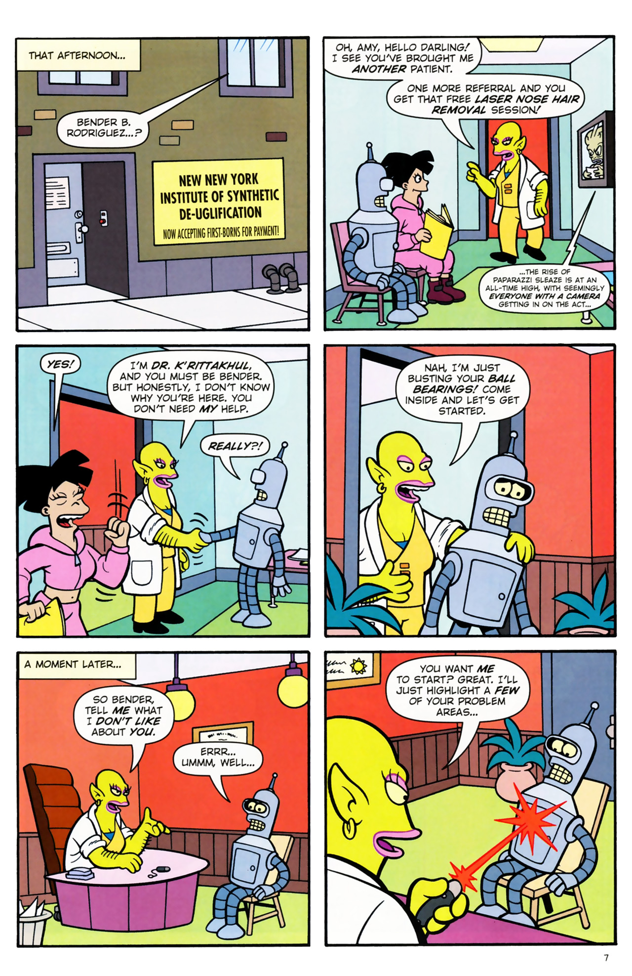 Read online Futurama Comics comic -  Issue #52 - 6