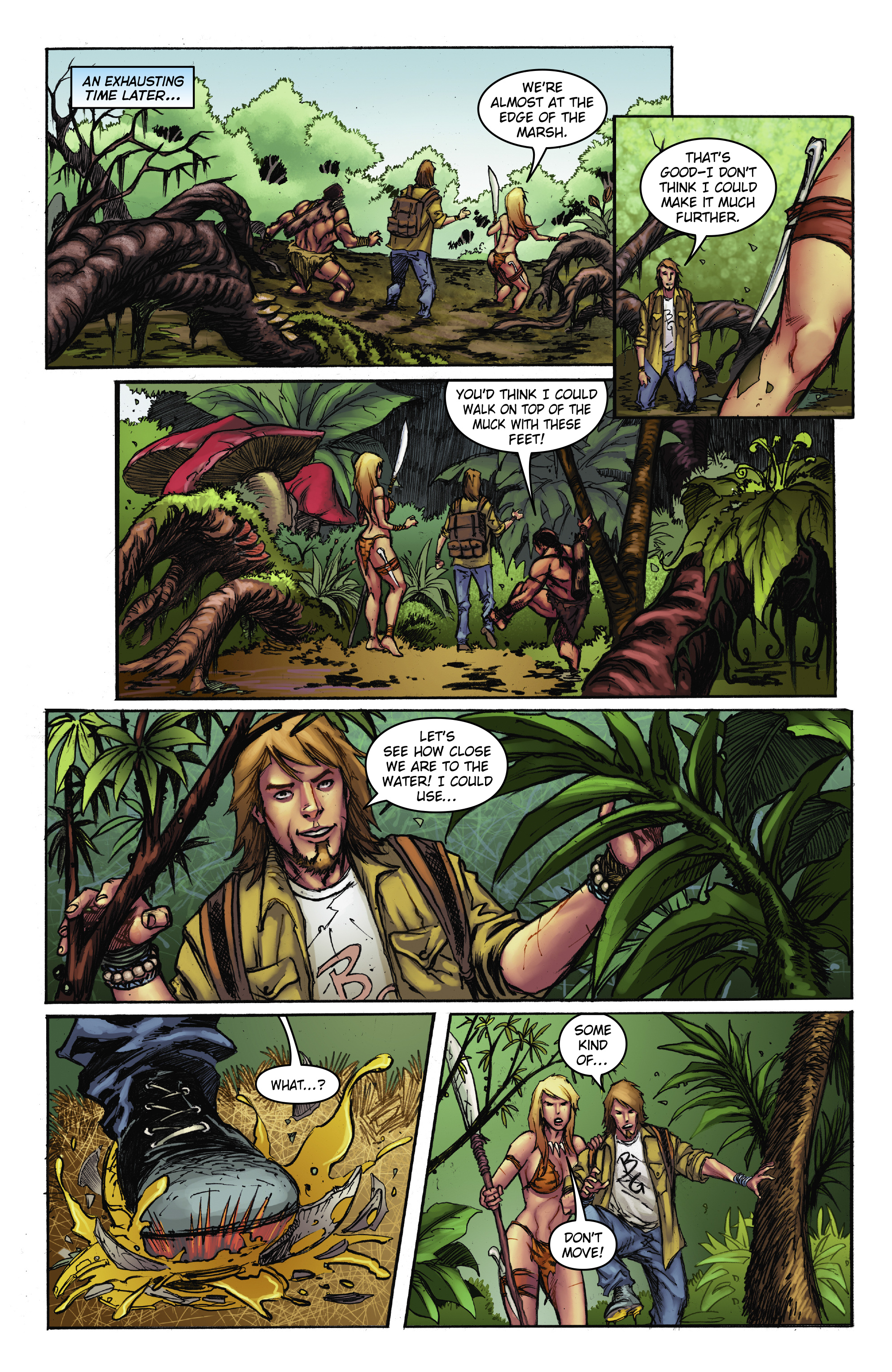 Read online Jungle Girl Season 2 comic -  Issue #1 - 23