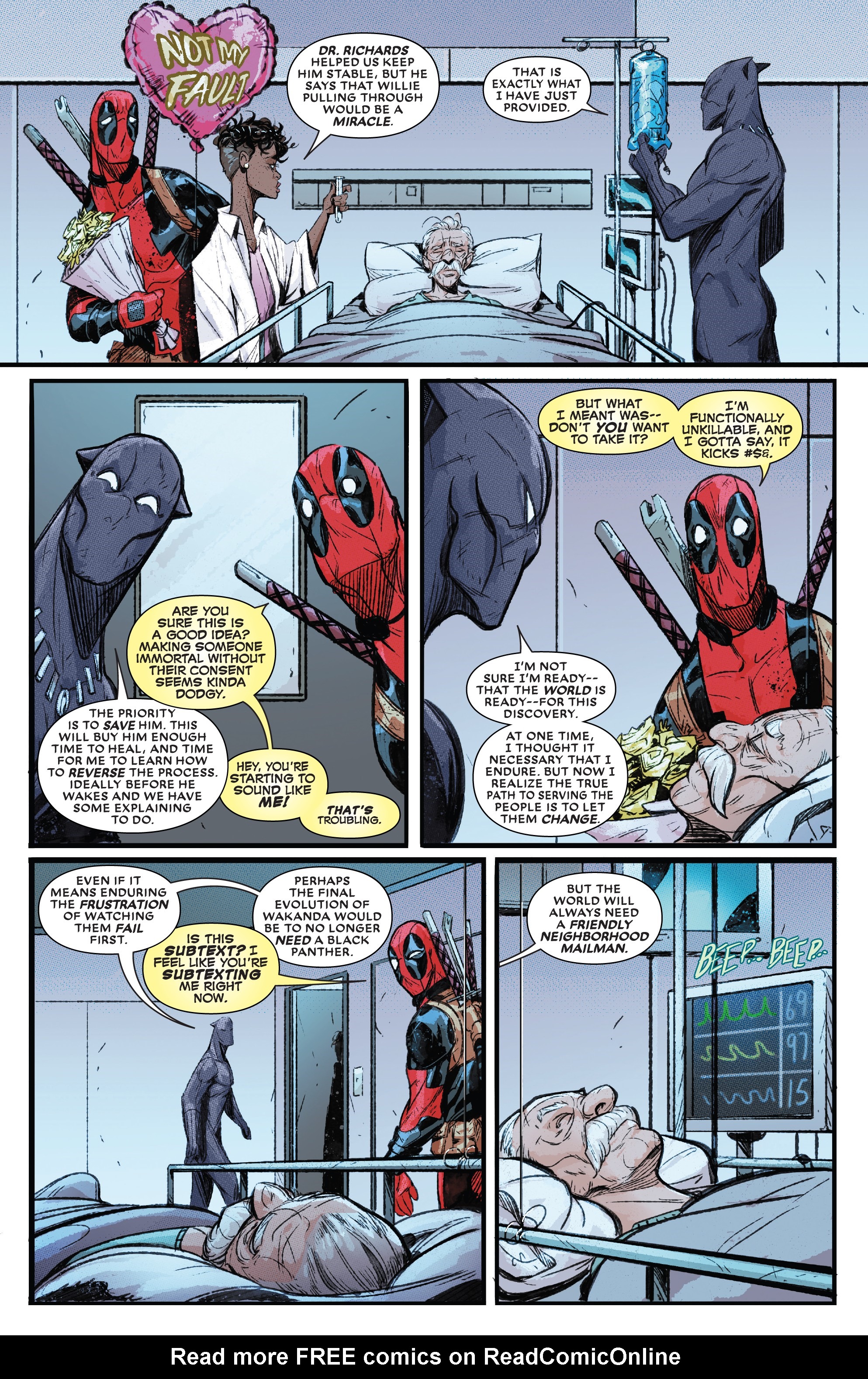 Read online Black Panther vs Deadpool comic -  Issue #5 - 21