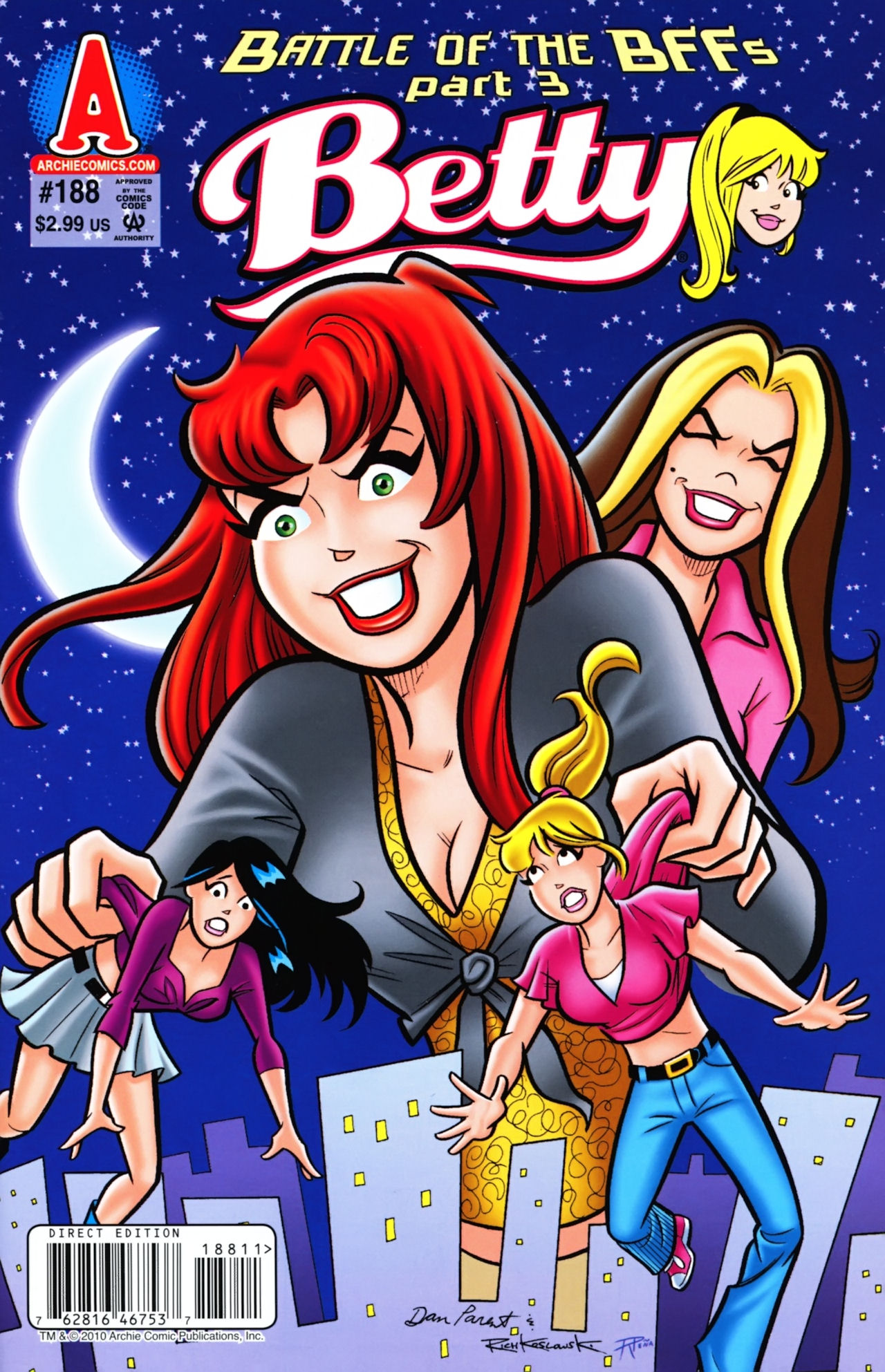 Read online Betty comic -  Issue #188 - 1