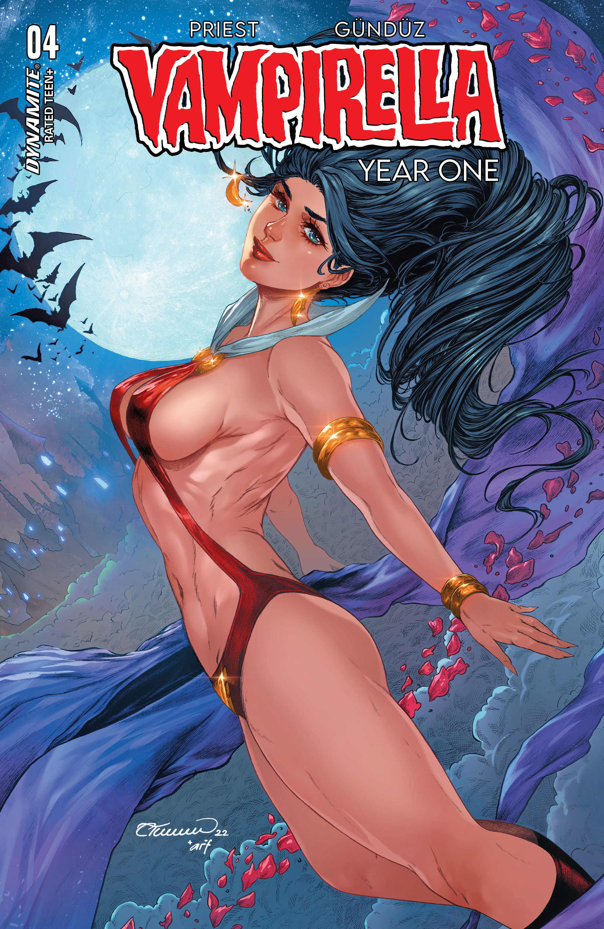 Read online Vampirella: Year One comic -  Issue #4 - 1