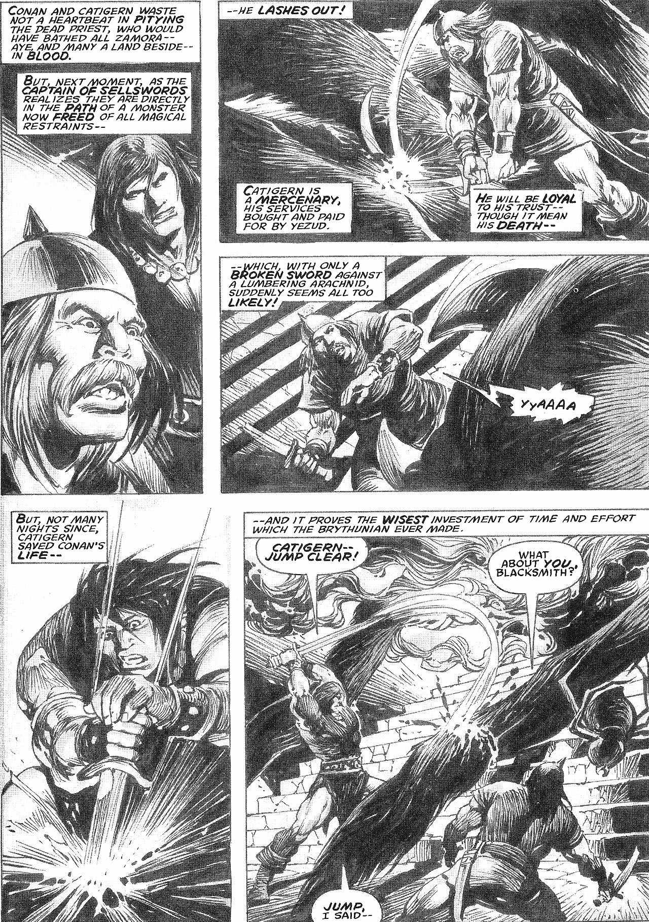 Read online The Savage Sword Of Conan comic -  Issue #210 - 38