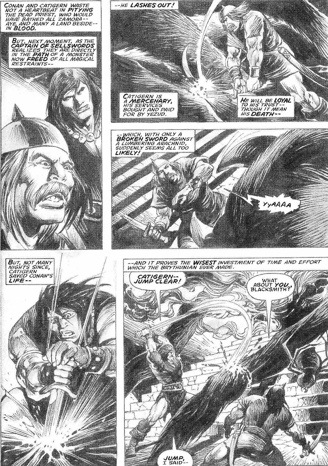 The Savage Sword Of Conan issue 210 - Page 38