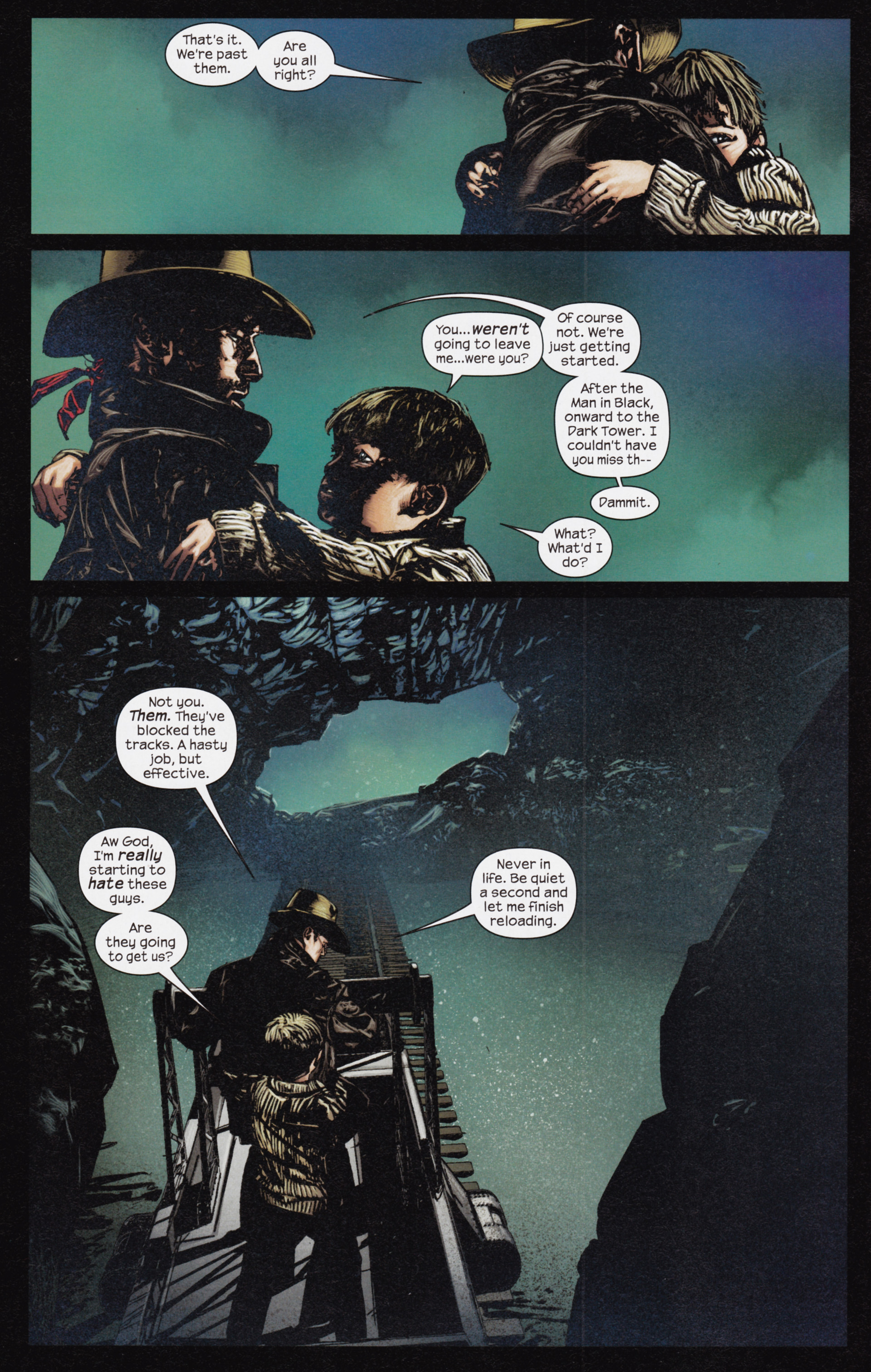 Read online Dark Tower: The Gunslinger - The Man in Black comic -  Issue #3 - 9