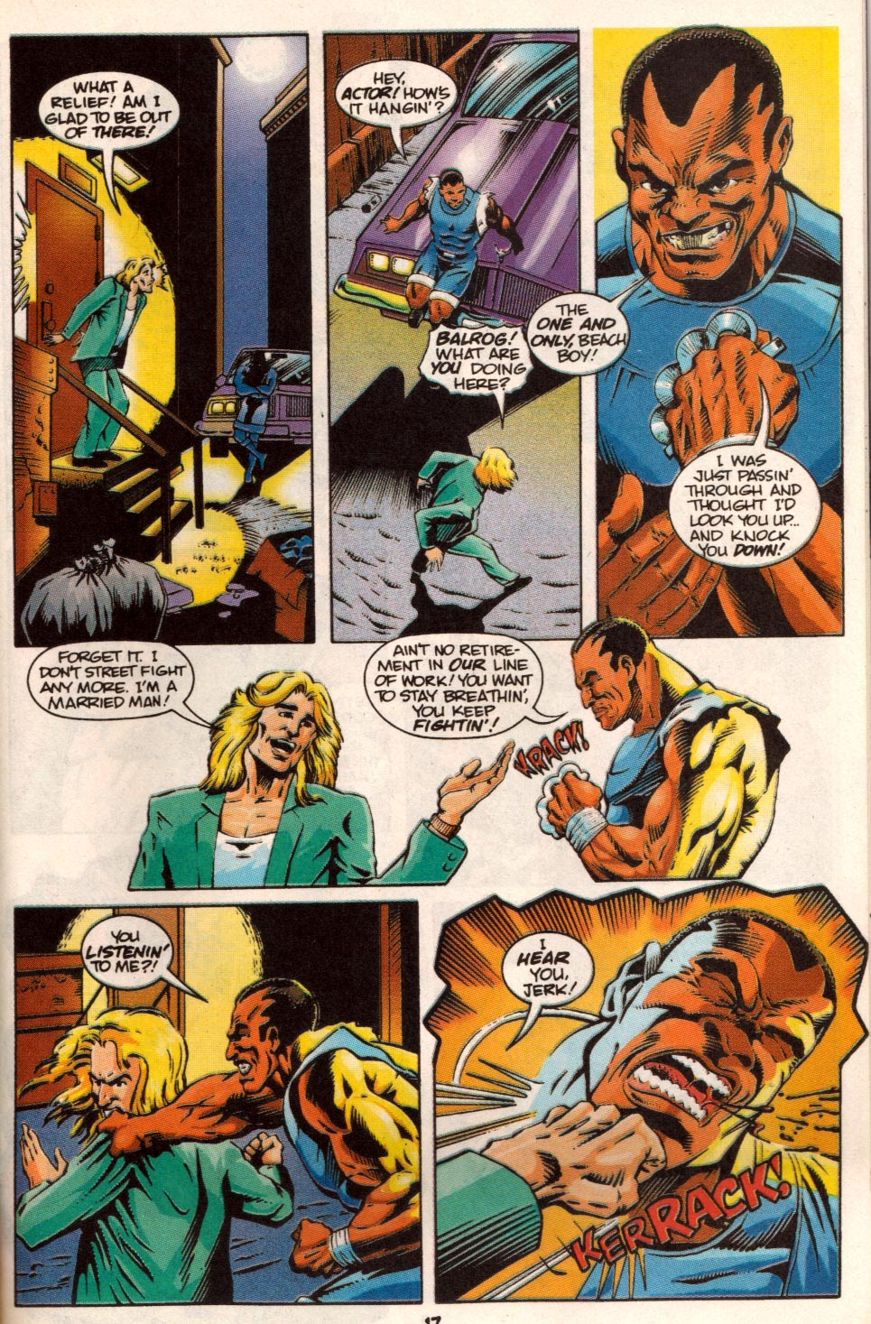 Read online Street Fighter (1994) comic -  Issue #1 - 19