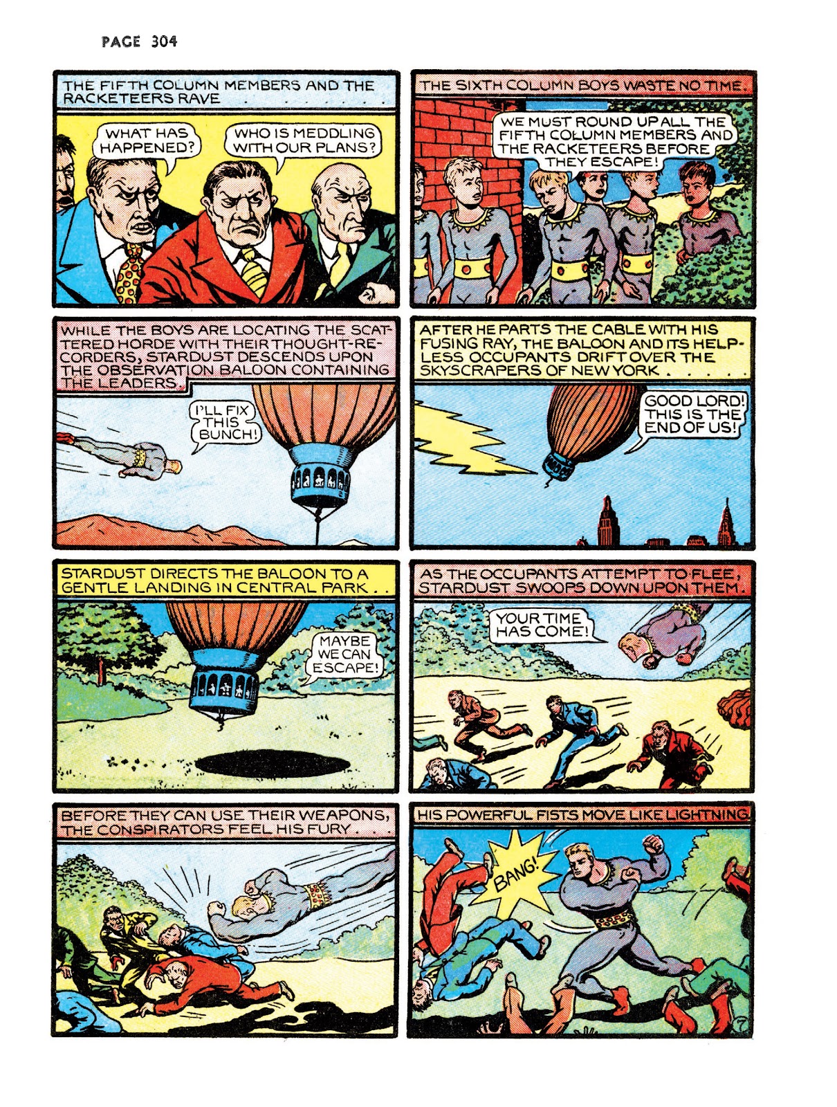 Turn Loose Our Death Rays and Kill Them All!: The Complete Works of Fletcher Hanks issue TPB (Part 4) - Page 37