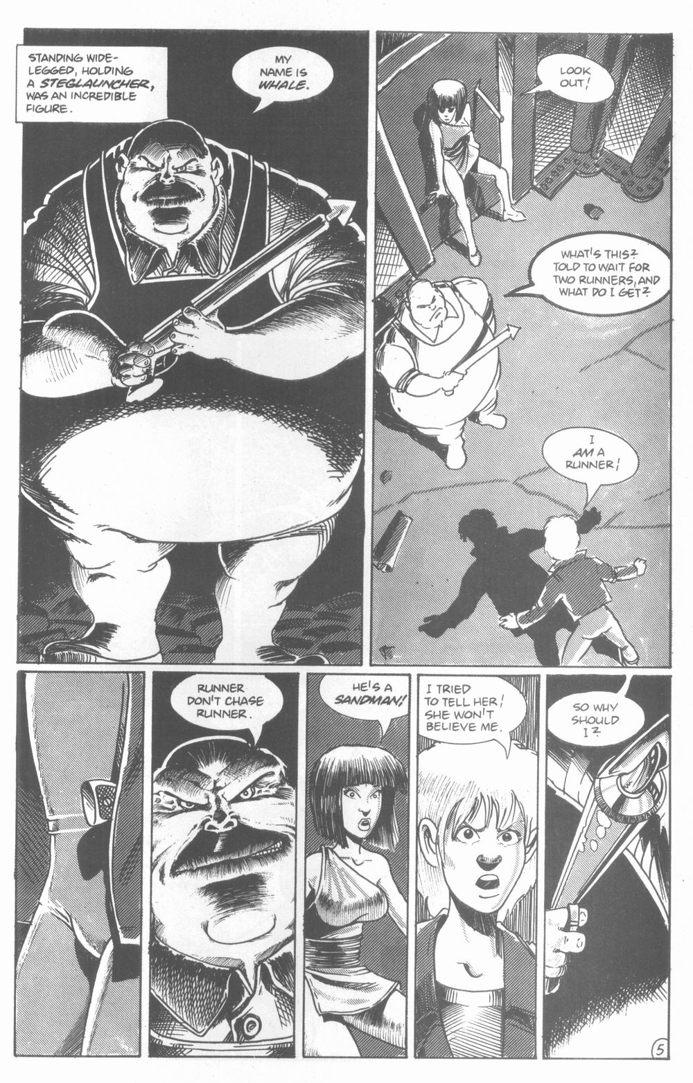 Read online Logan's Run (1990) comic -  Issue #3 - 7