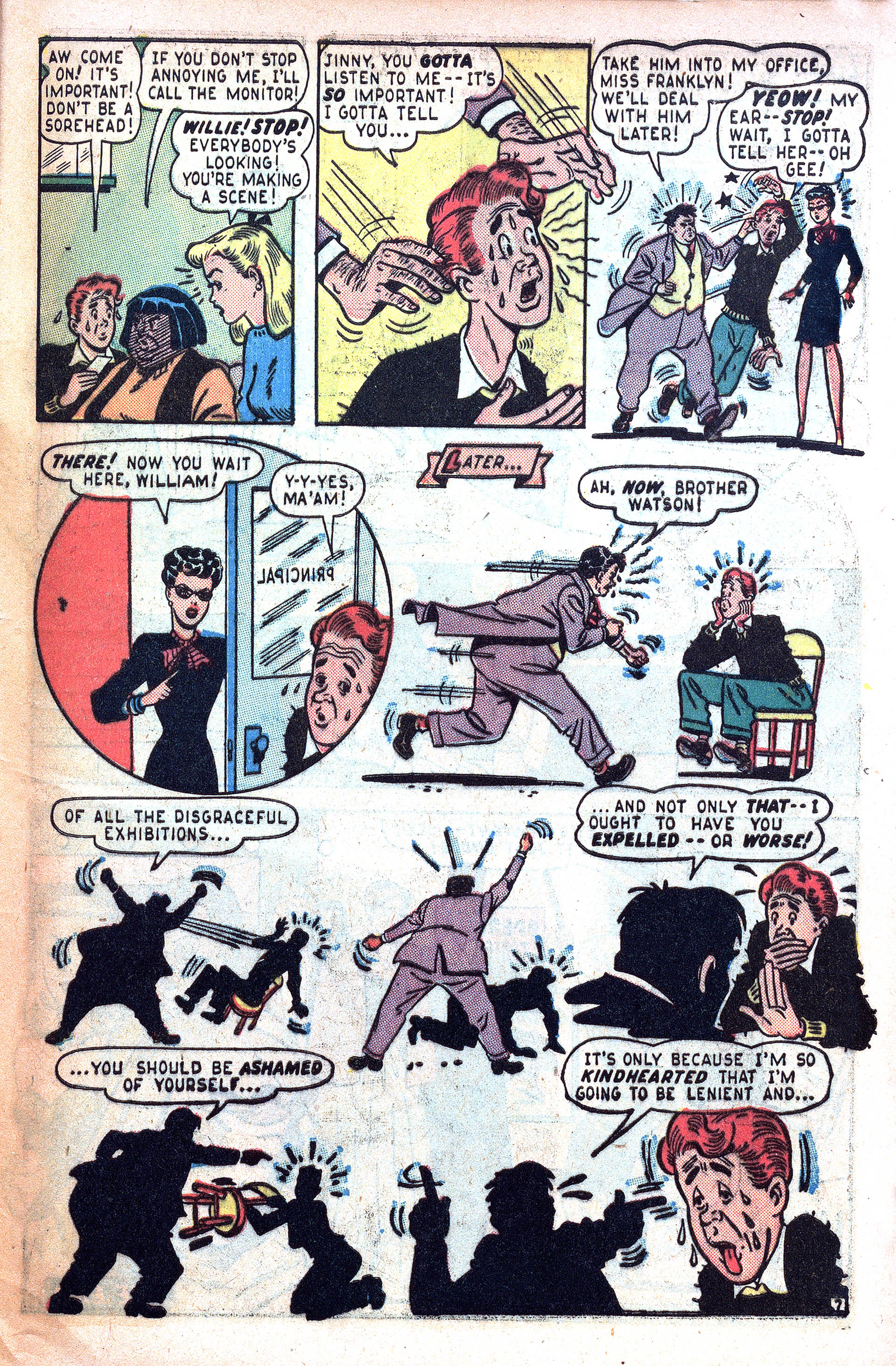 Read online Willie Comics (1946) comic -  Issue #10 - 47