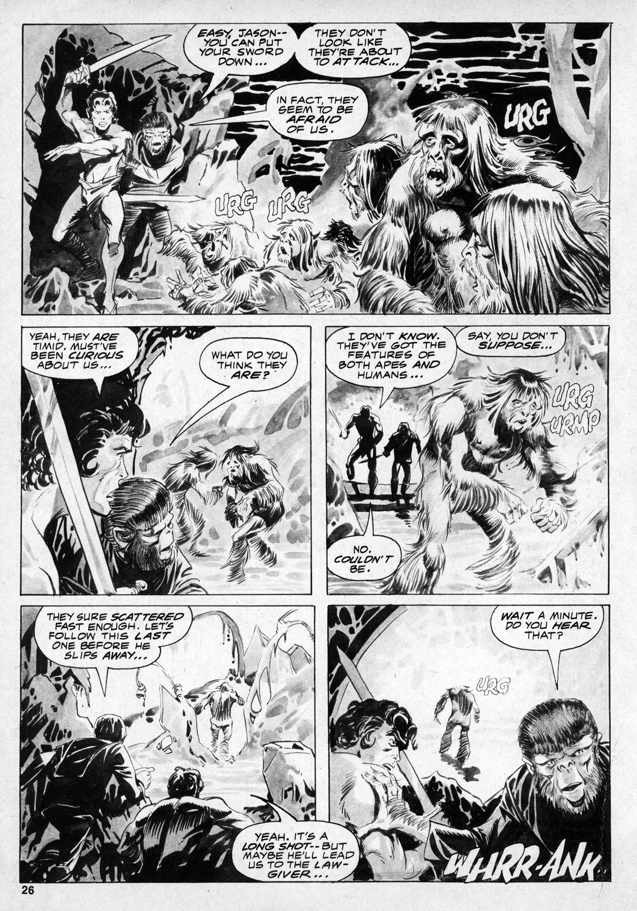 Read online Planet of the Apes comic -  Issue #2 - 25