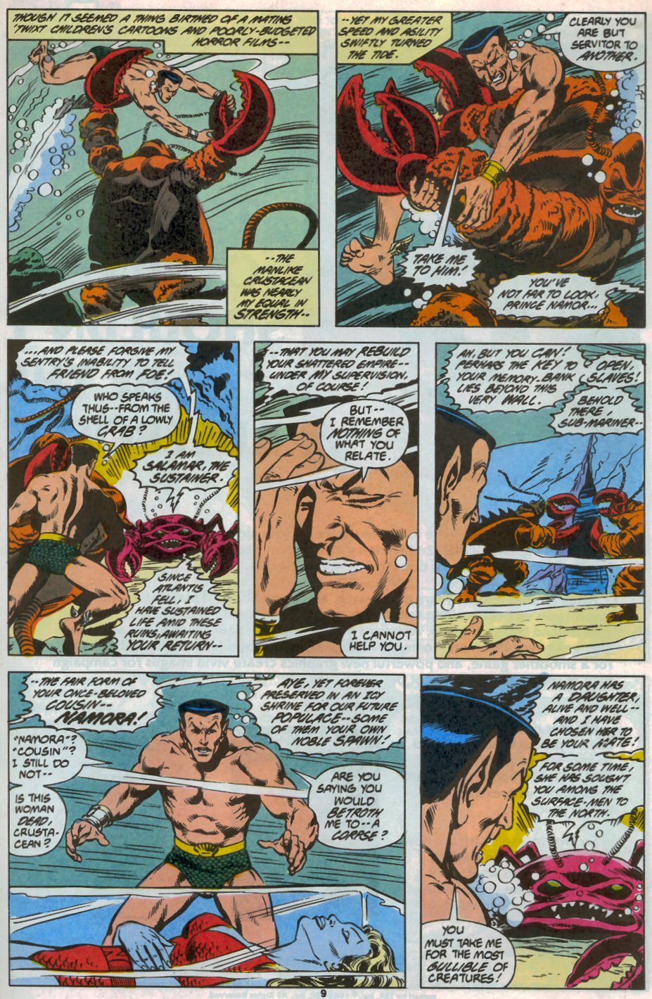 Read online Saga of the Sub-Mariner comic -  Issue #11 - 8