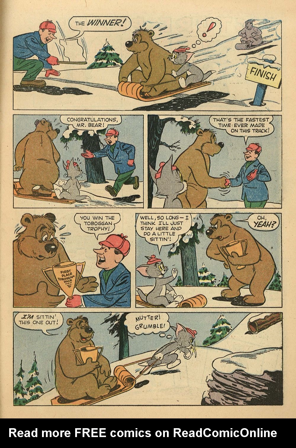 Read online M.G.M.'s Tom and Jerry's Winter Fun comic -  Issue #5 - 91