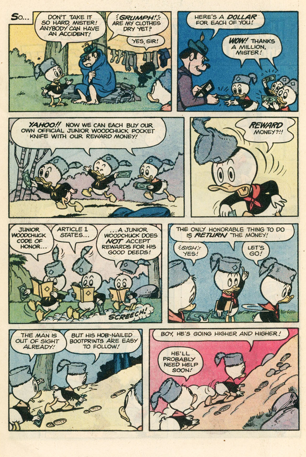 Read online Huey, Dewey, and Louie Junior Woodchucks comic -  Issue #80 - 22