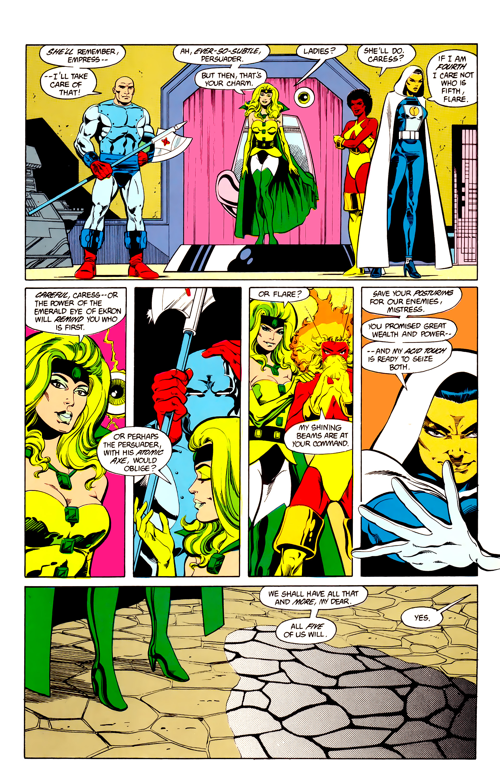 Read online Legion of Super-Heroes (1984) comic -  Issue #25 - 4
