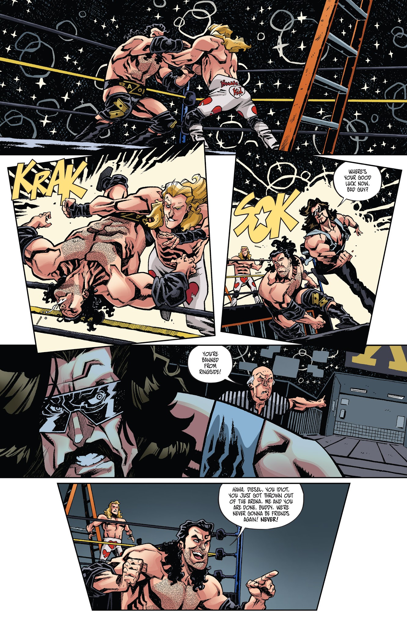 Read online WWE: Wrestlemania 2017 Special comic -  Issue # Full - 5