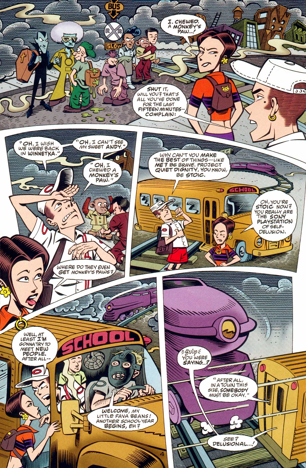 Read online Gross Point comic -  Issue #3 - 5