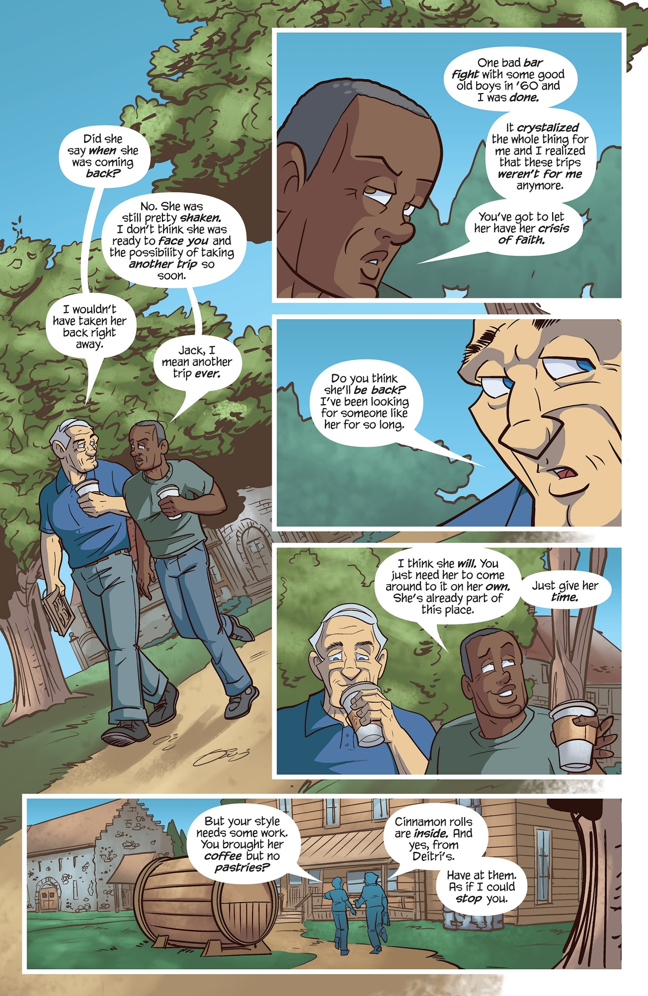 Read online Time & Vine comic -  Issue #4 - 8