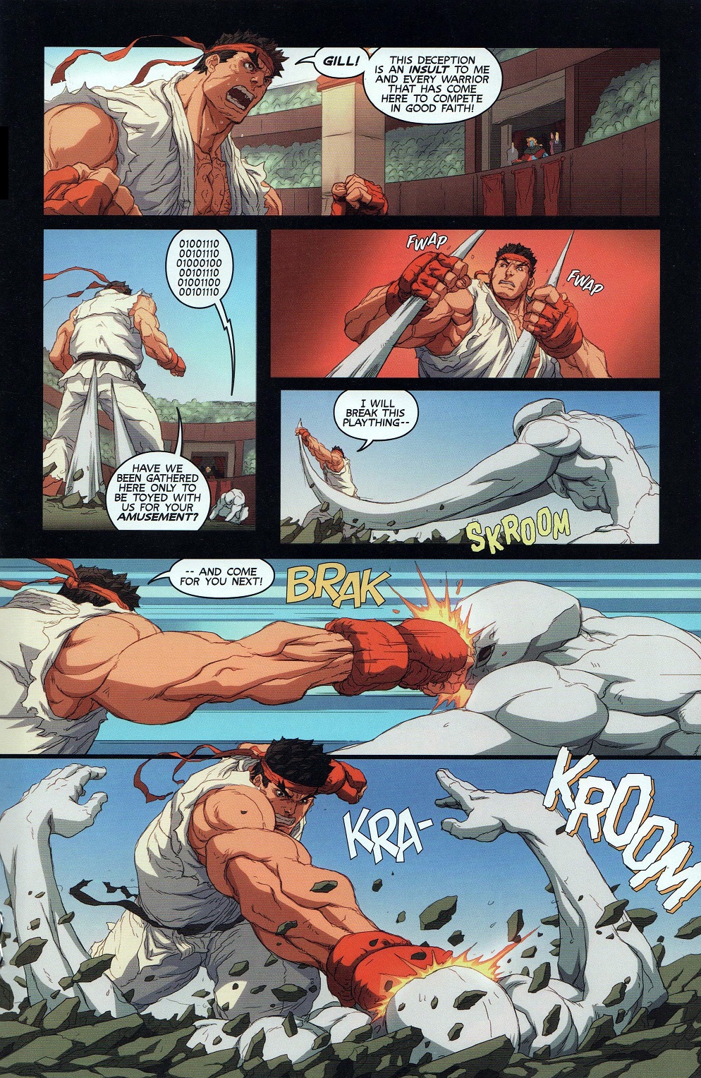 Read online Street Fighter Unlimited comic -  Issue #9 - 19