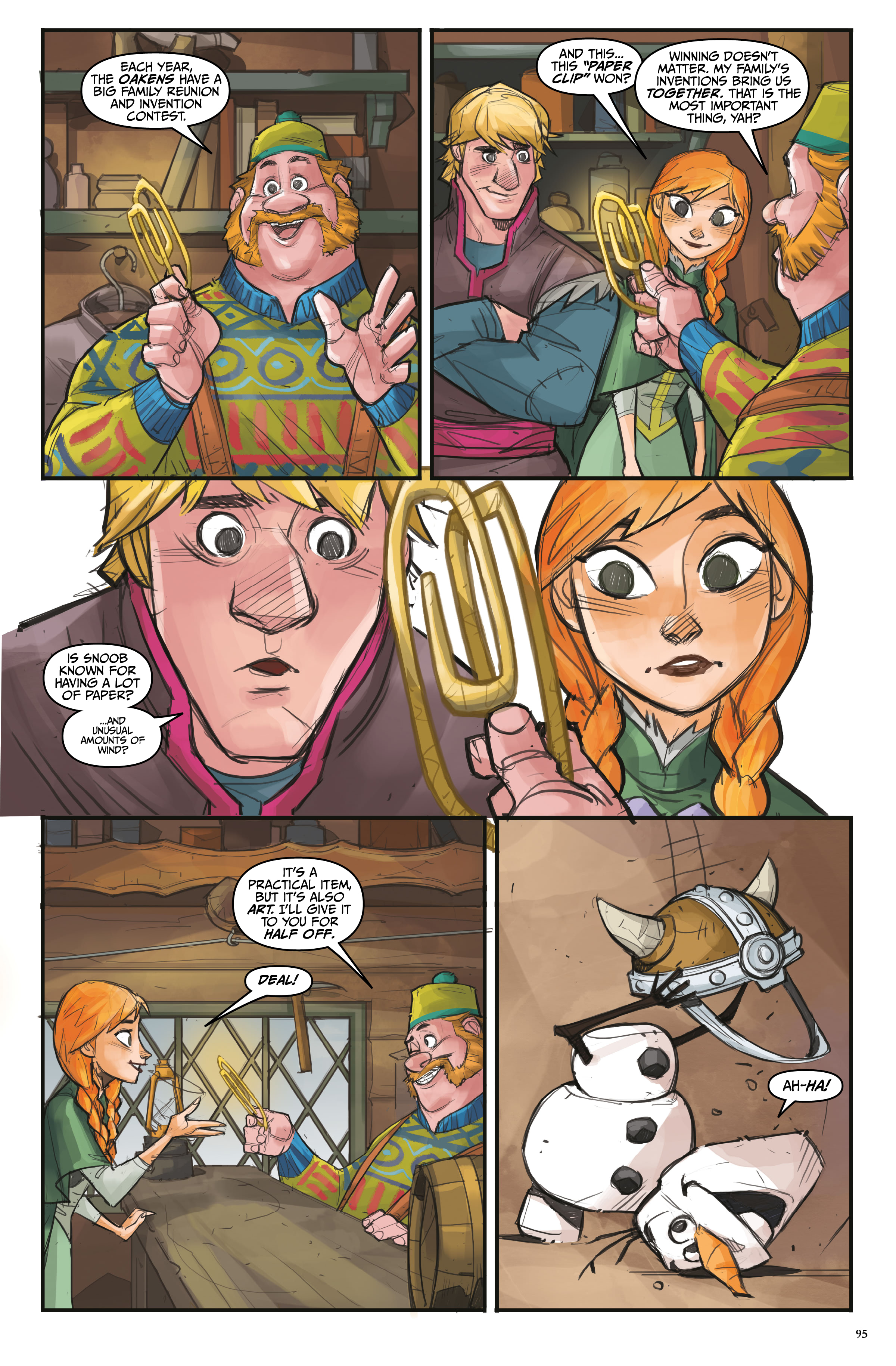 Read online Disney Frozen Library Edition comic -  Issue # TPB (Part 1) - 97