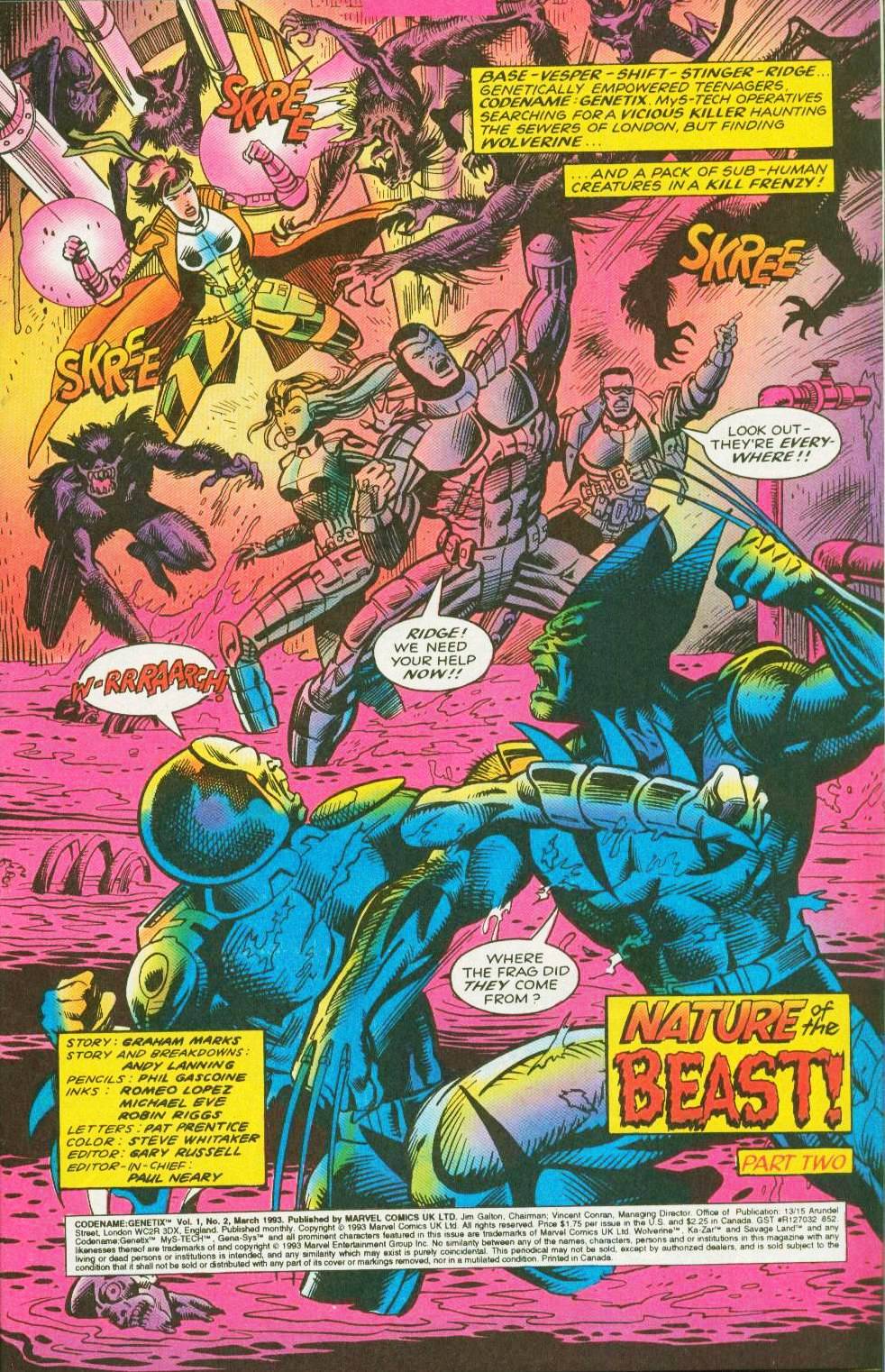 Read online Genetix comic -  Issue #2 - 2