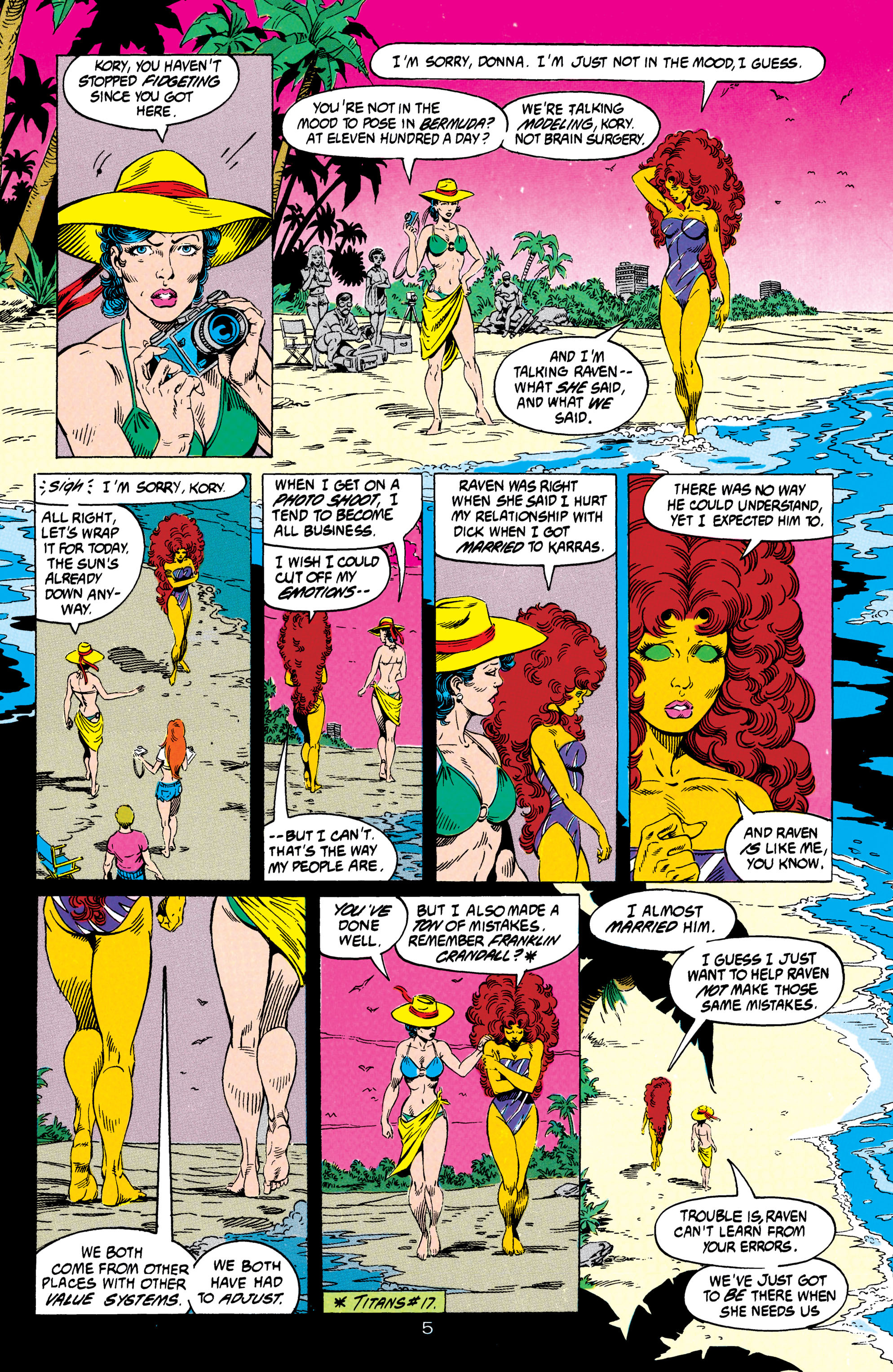 Read online The New Titans (1988) comic -  Issue #67 - 6