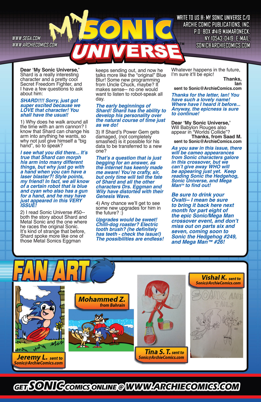 Read online Sonic Mega Man Worlds Collide comic -  Issue # Vol 2 - 31