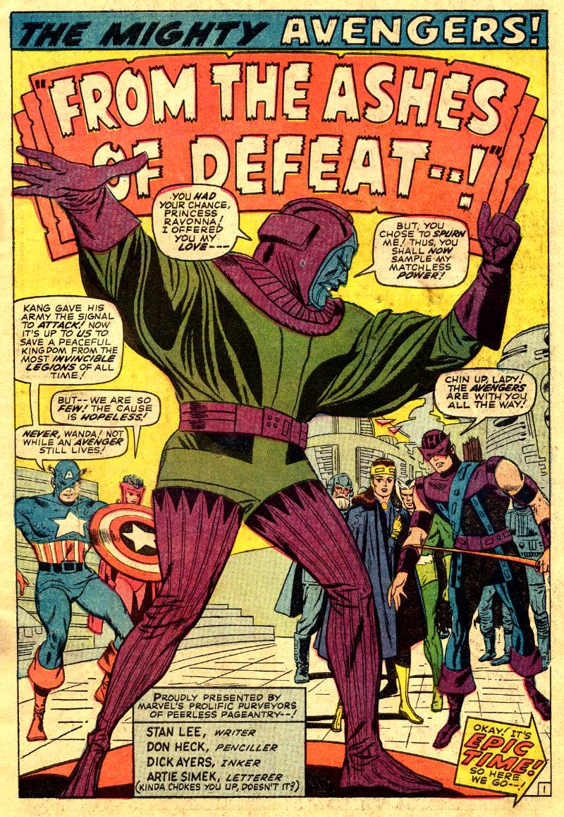 Read online The Avengers (1963) comic -  Issue #24 - 2